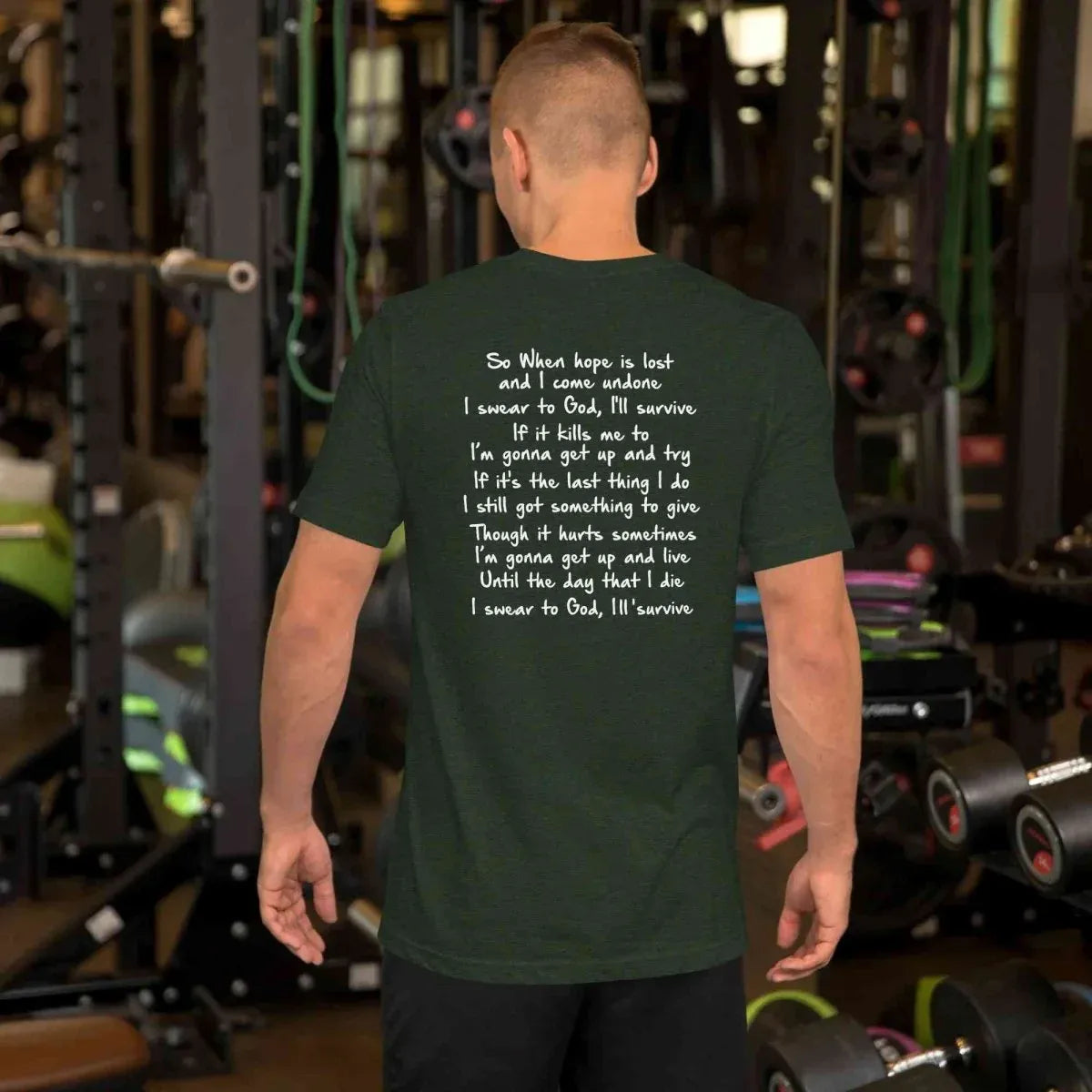 Lewis Capaldi Unisex T Shirt | Survive Lyrics Cotton alcyone213k