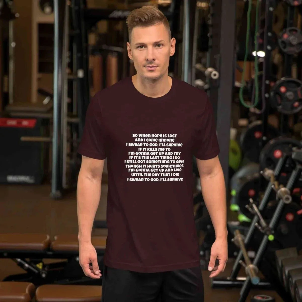 Lewis Capaldi Unisex T Shirt | Survive Lyrics Tee alcyone213k