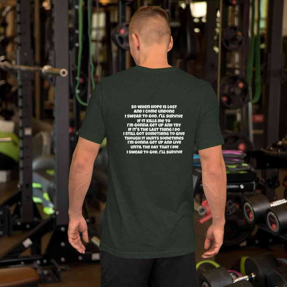 Lewis Capaldi Unisex T Shirt | Survive Lyrics Tee alcyone213k