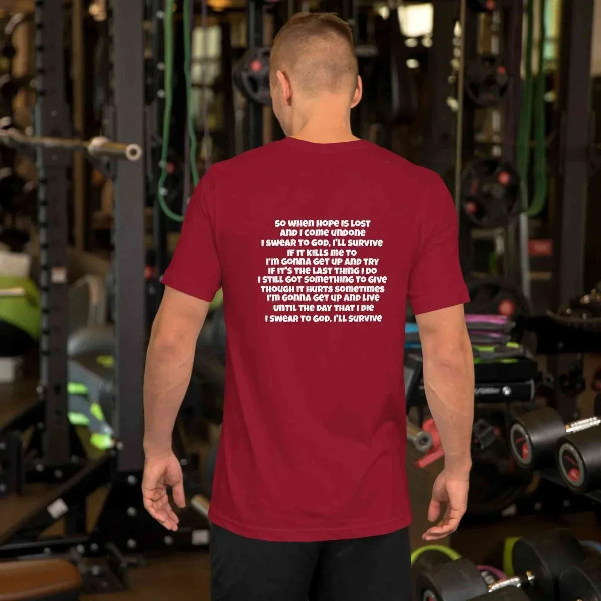 Lewis Capaldi Unisex T Shirt | Survive Lyrics Tee alcyone213k