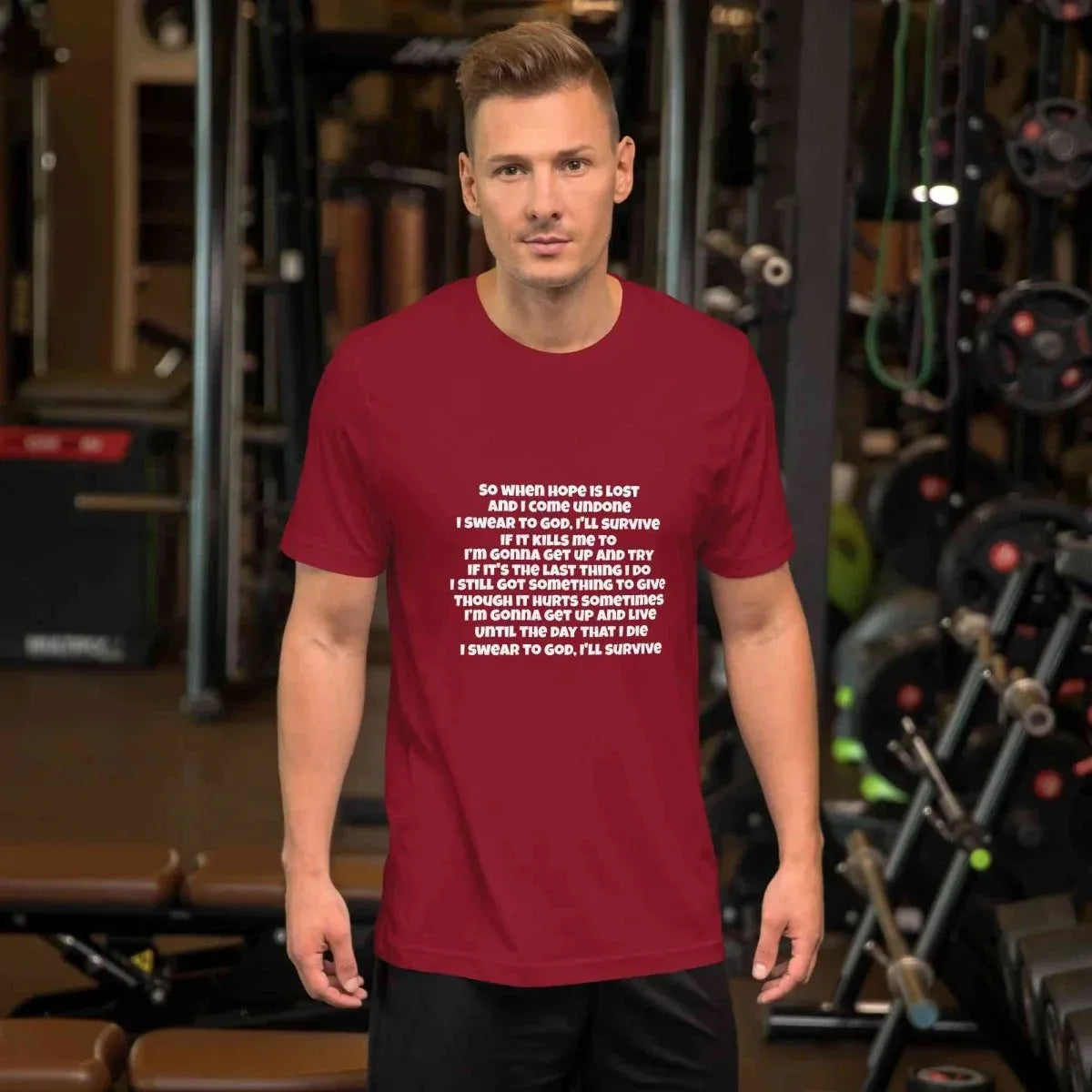 Lewis Capaldi Unisex T Shirt | Survive Lyrics Tee alcyone213k