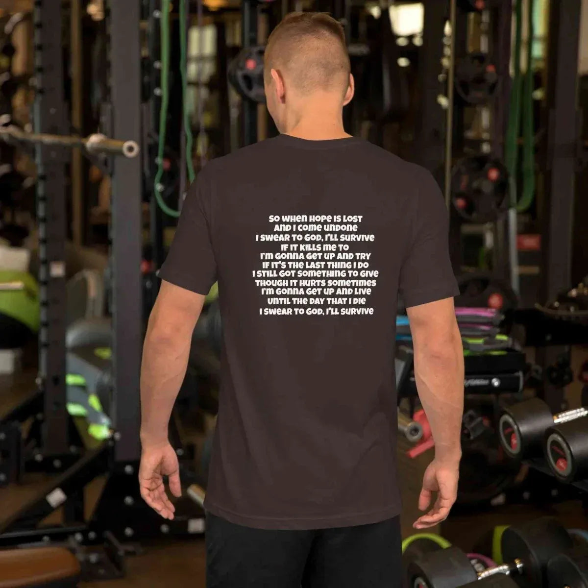 Lewis Capaldi Unisex T Shirt | Survive Lyrics Tee alcyone213k