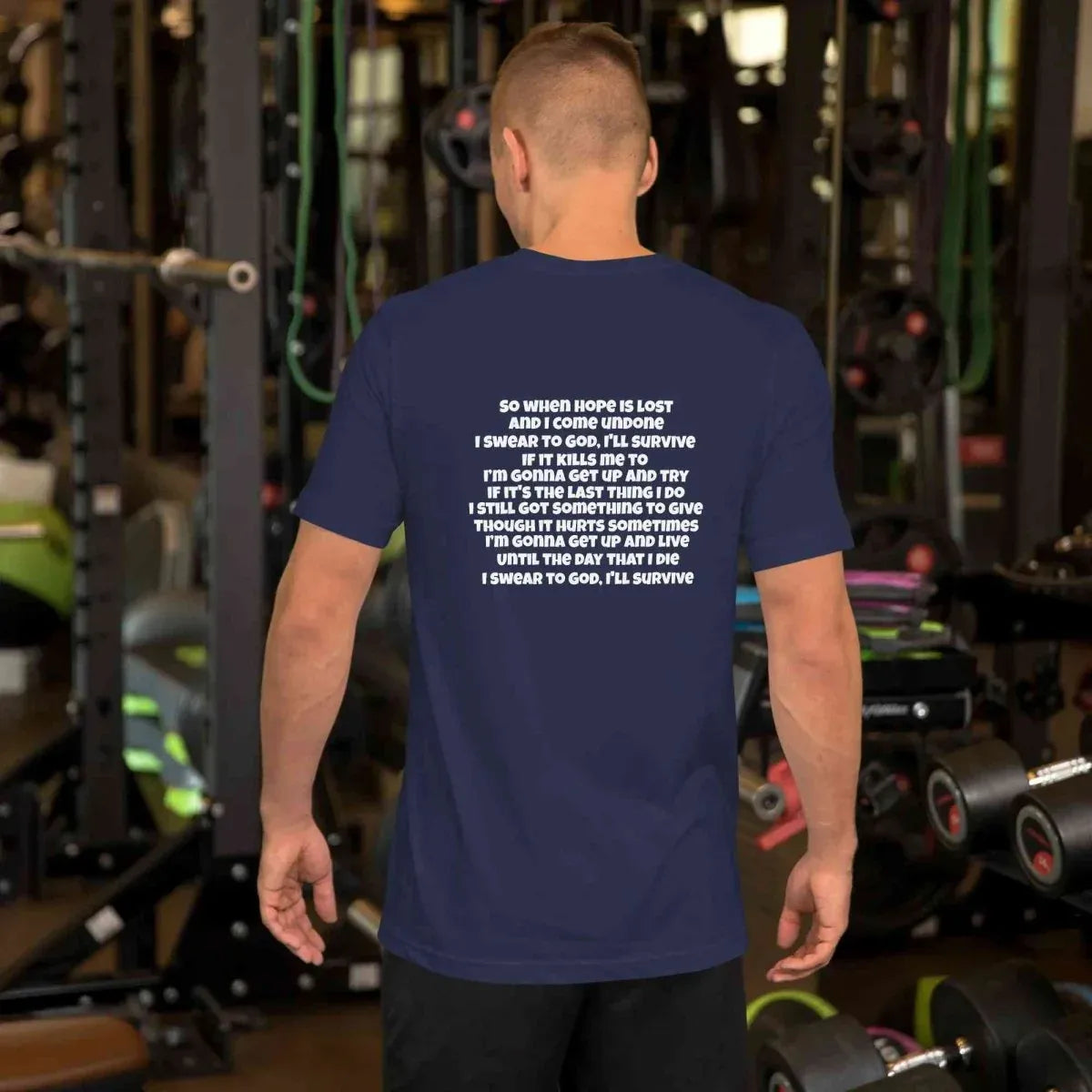 Lewis Capaldi Unisex T Shirt | Survive Lyrics Tee alcyone213k