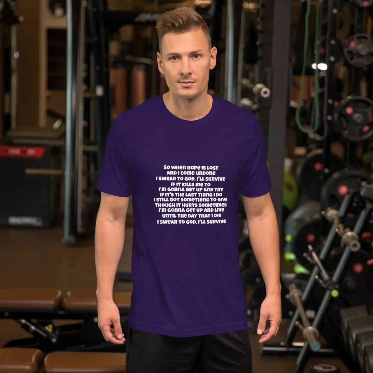 Lewis Capaldi Unisex T Shirt | Survive Lyrics Tee alcyone213k