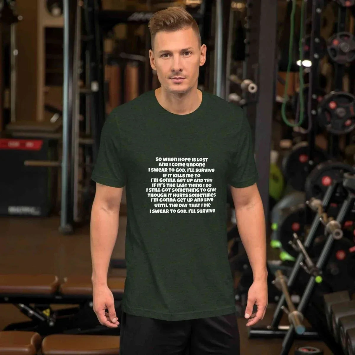 Lewis Capaldi Unisex T Shirt | Survive Lyrics Tee alcyone213k