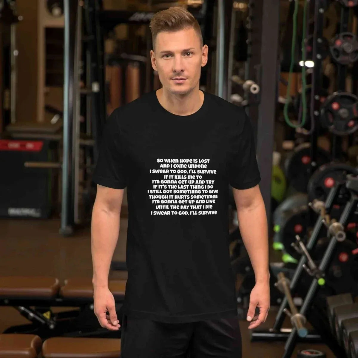 Lewis Capaldi Unisex T Shirt | Survive Lyrics Tee alcyone213k