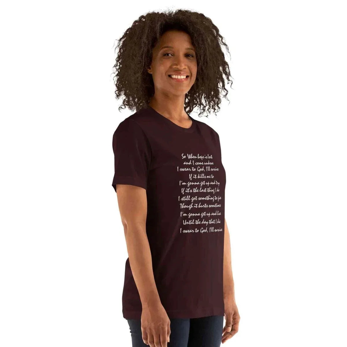 Lewis Capaldi Unisex T-Shirt | Survive Tee by Alcyone213k alcyone213k
