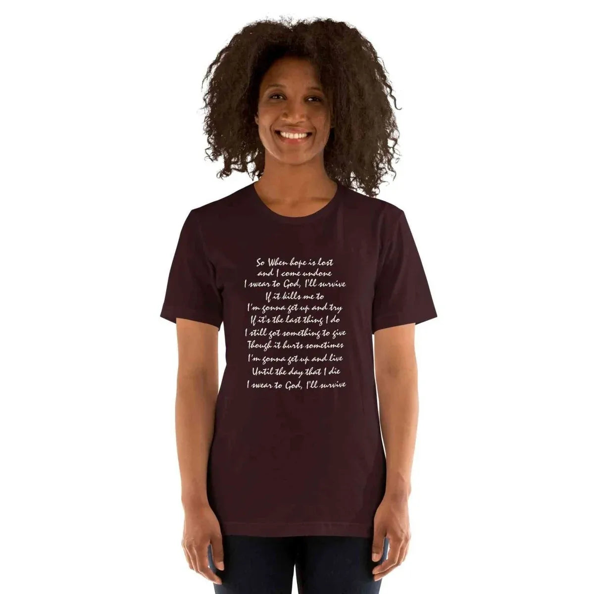 Lewis Capaldi Unisex T-Shirt | Survive Tee by Alcyone213k alcyone213k