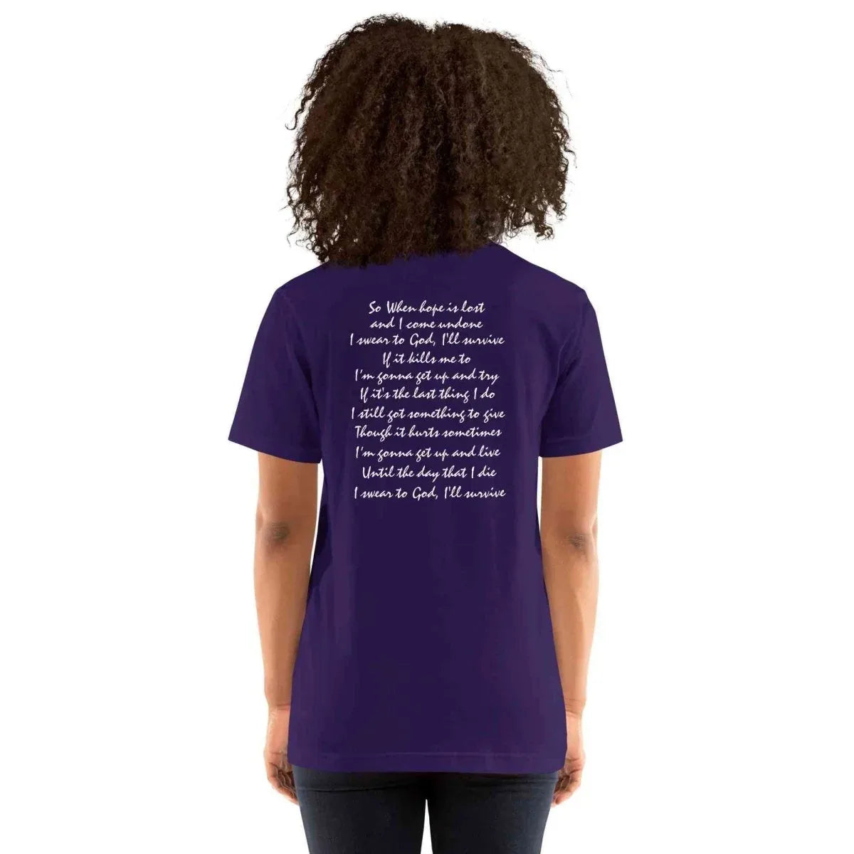 Lewis Capaldi Unisex T-Shirt | Survive Tee by Alcyone213k alcyone213k