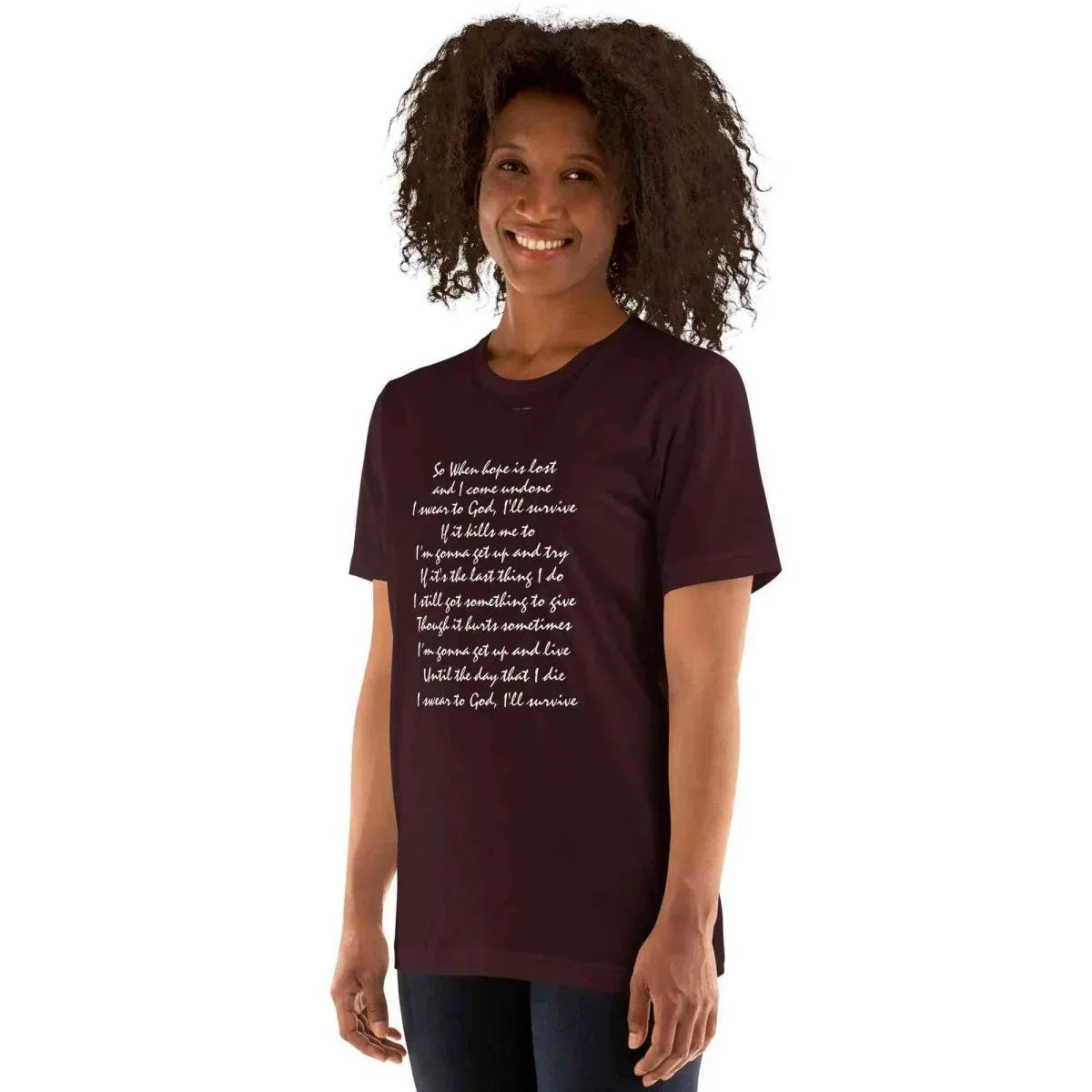 Lewis Capaldi Unisex T-Shirt | Survive Tee by Alcyone213k alcyone213k
