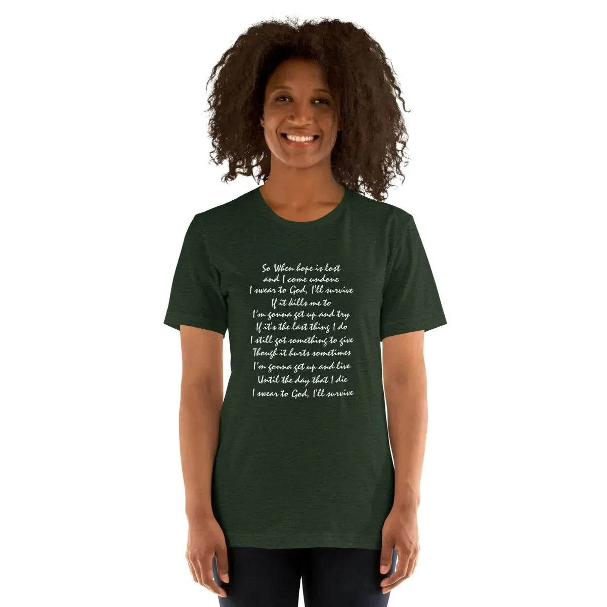 Lewis Capaldi Unisex T-Shirt | Survive Tee by Alcyone213k alcyone213k