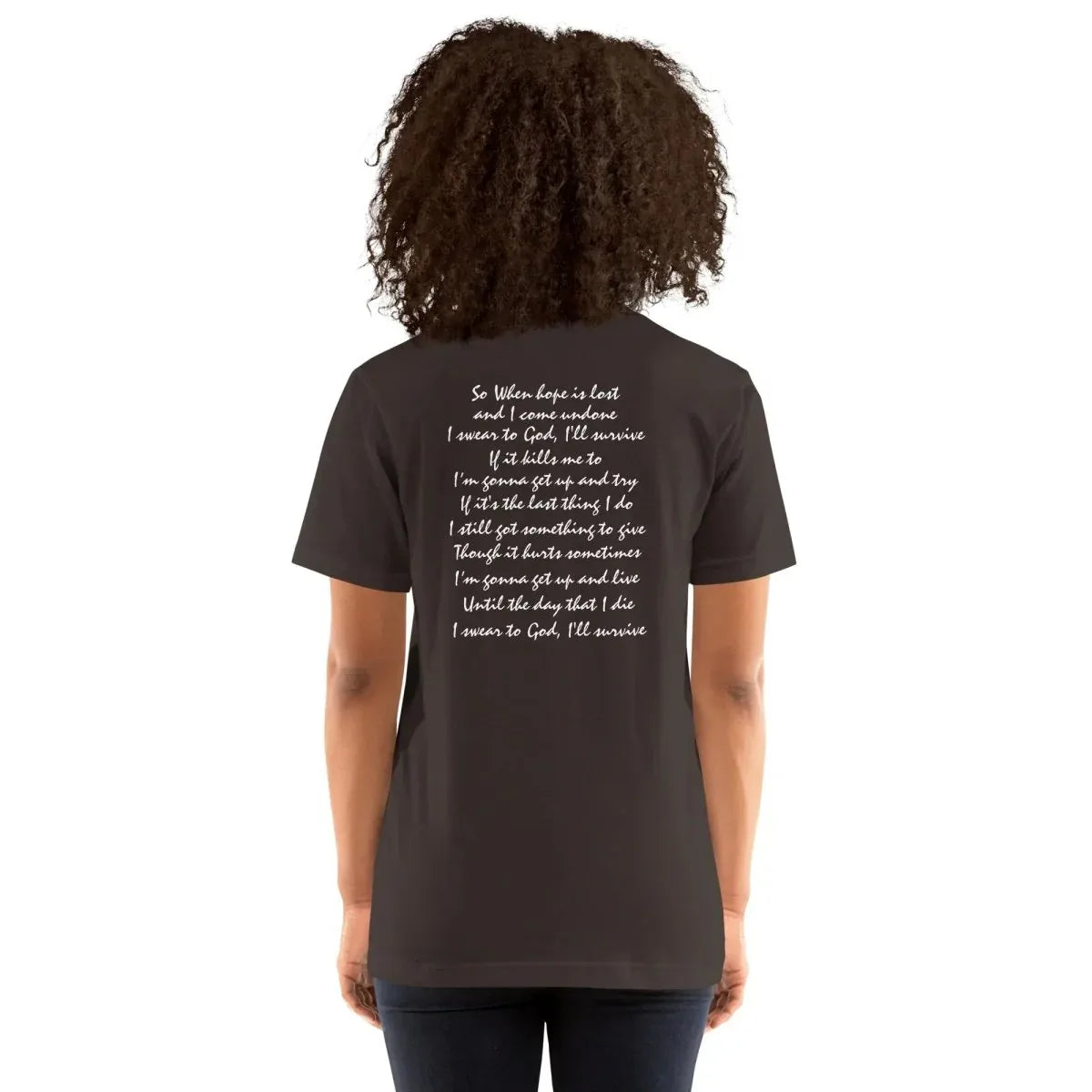 Lewis Capaldi Unisex T-Shirt | Survive Tee by Alcyone213k alcyone213k