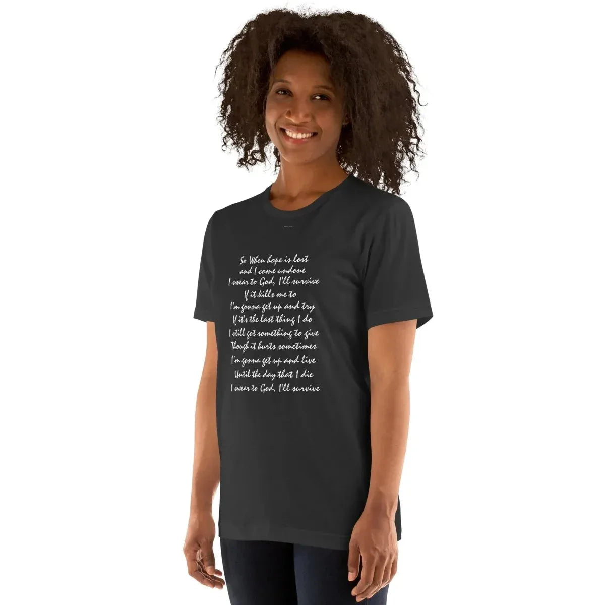 Lewis Capaldi Unisex T-Shirt | Survive Tee by Alcyone213k alcyone213k