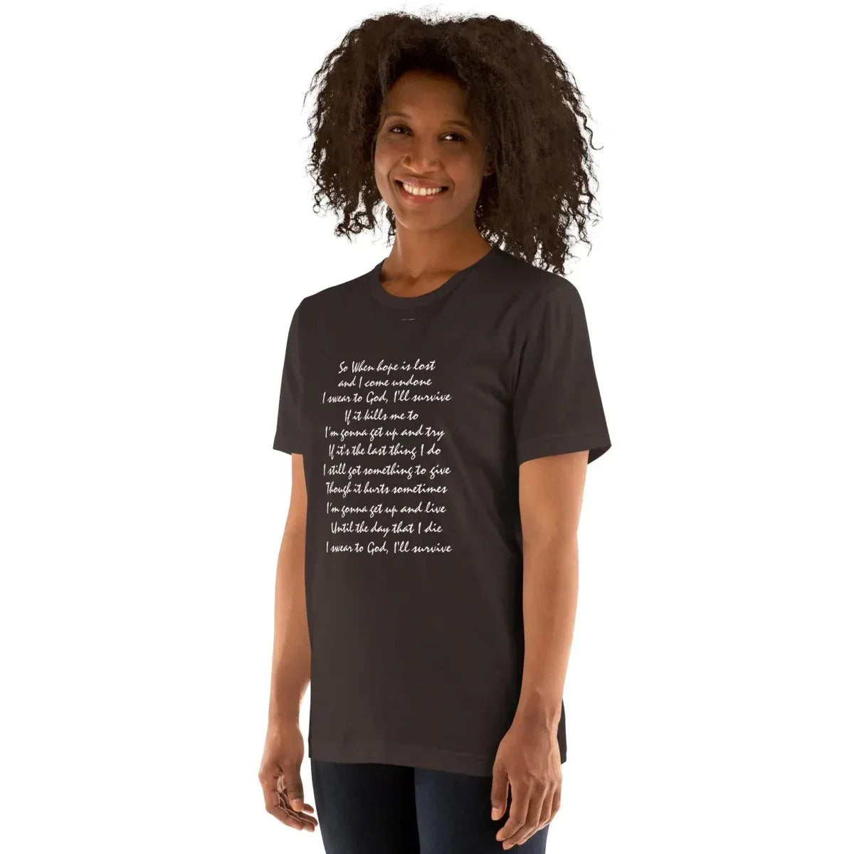 Lewis Capaldi Unisex T-Shirt | Survive Tee by Alcyone213k alcyone213k
