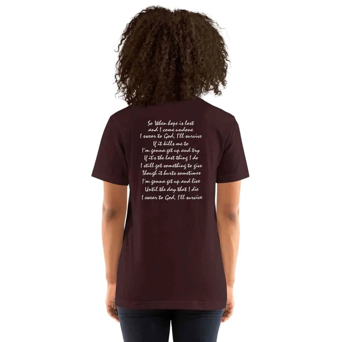 Lewis Capaldi Unisex T-Shirt | Survive Tee by Alcyone213k alcyone213k