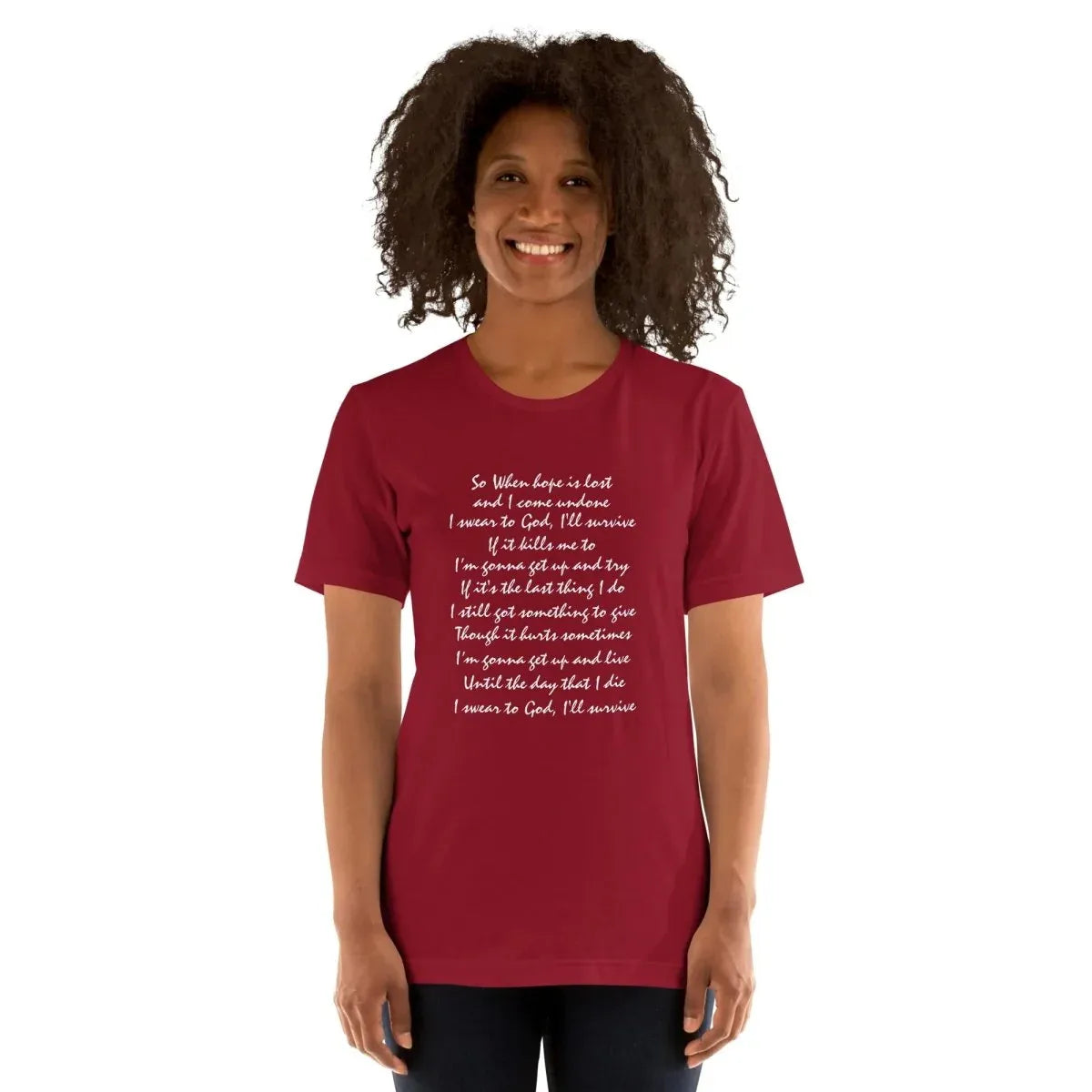 Lewis Capaldi Unisex T-Shirt | Survive Tee by Alcyone213k alcyone213k