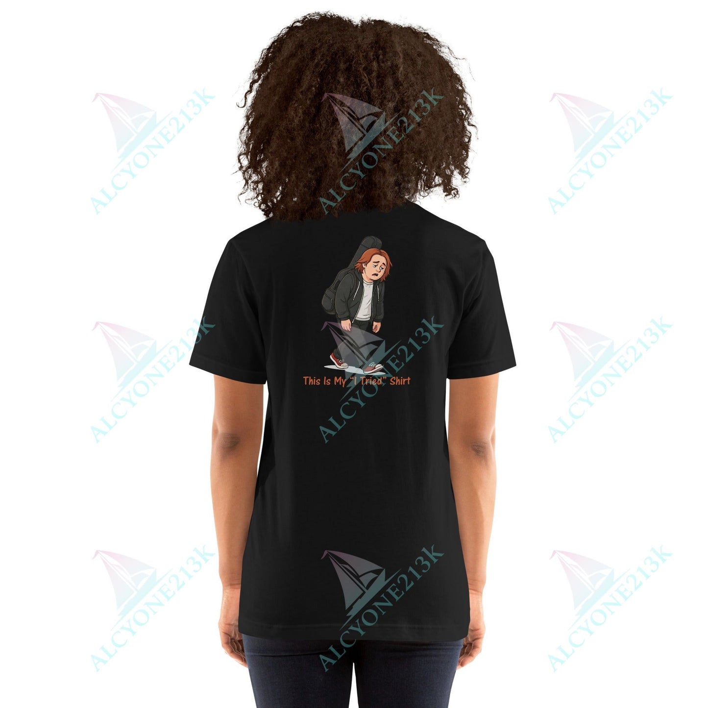 Lewis Capaldi Unisex T-Shirt - This Is My I Tried T-Shirt - Funny Quotes alcyone213k