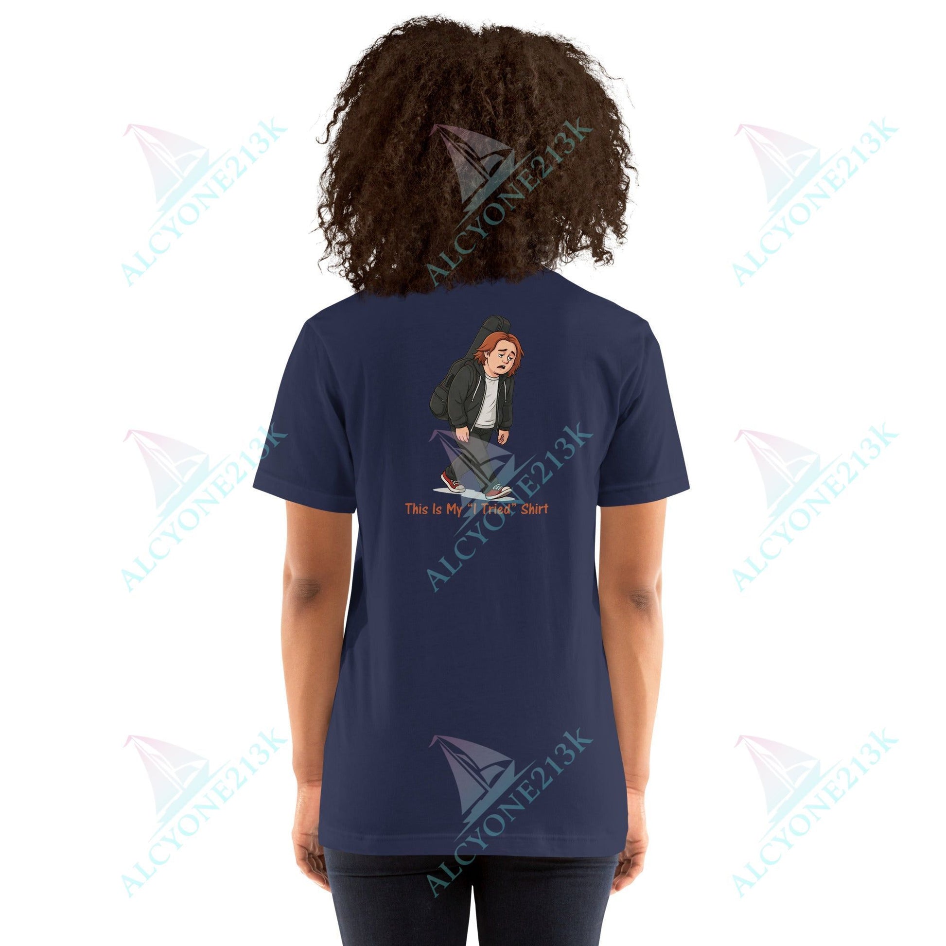 Lewis Capaldi Unisex T-Shirt - This Is My I Tried T-Shirt - Funny Quotes alcyone213k