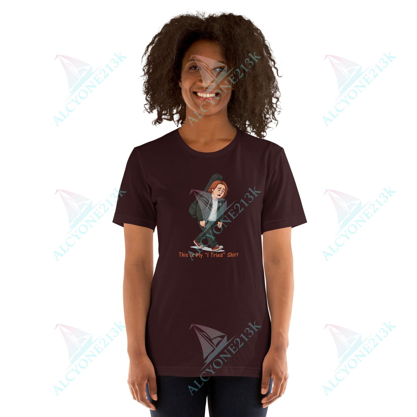 Lewis Capaldi Unisex T-Shirt - This Is My I Tried T-Shirt - Funny Quotes alcyone213k