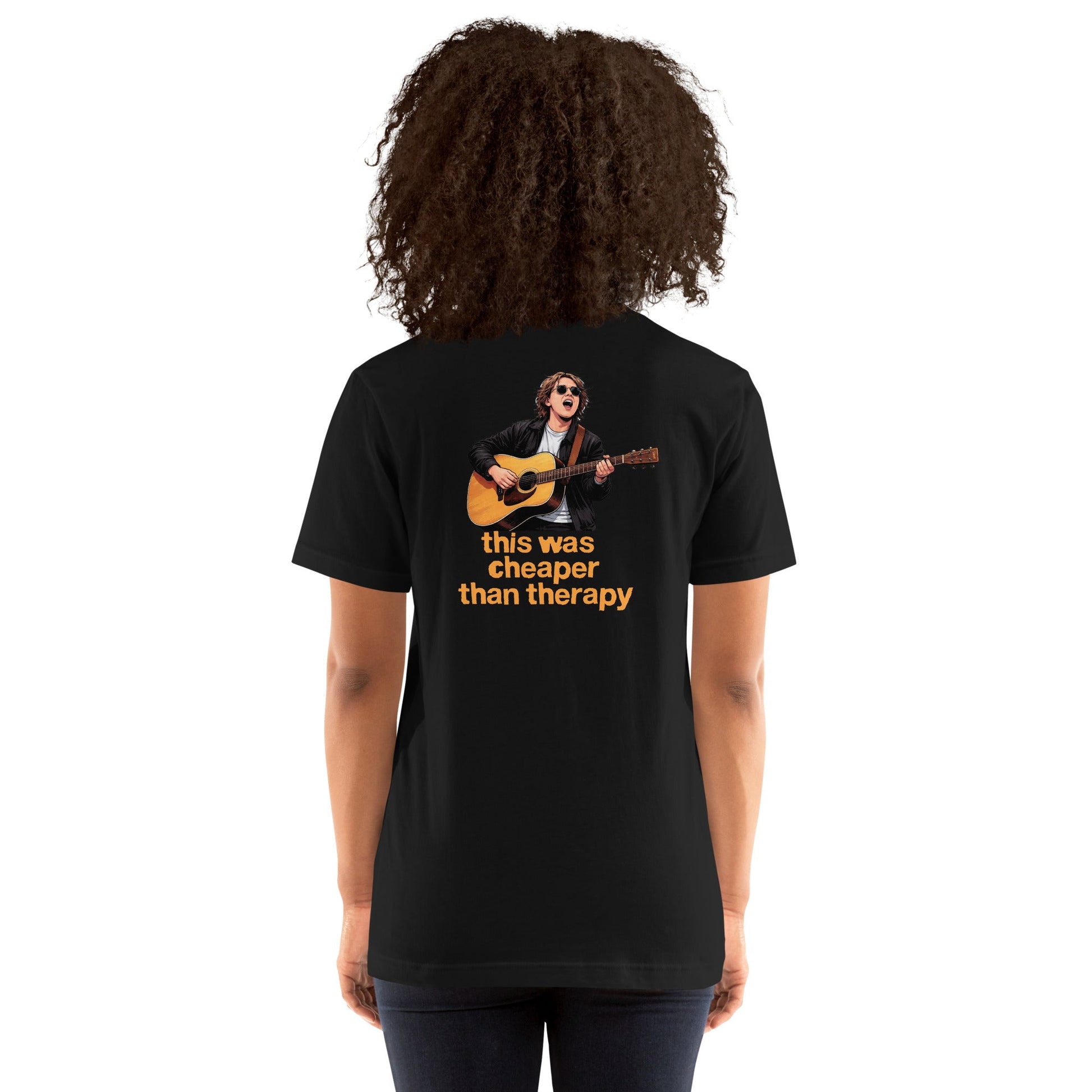 Lewis Capaldi Unisex T-Shirt - This Was Cheaper Than Therapy - Funny Quotes alcyone213k