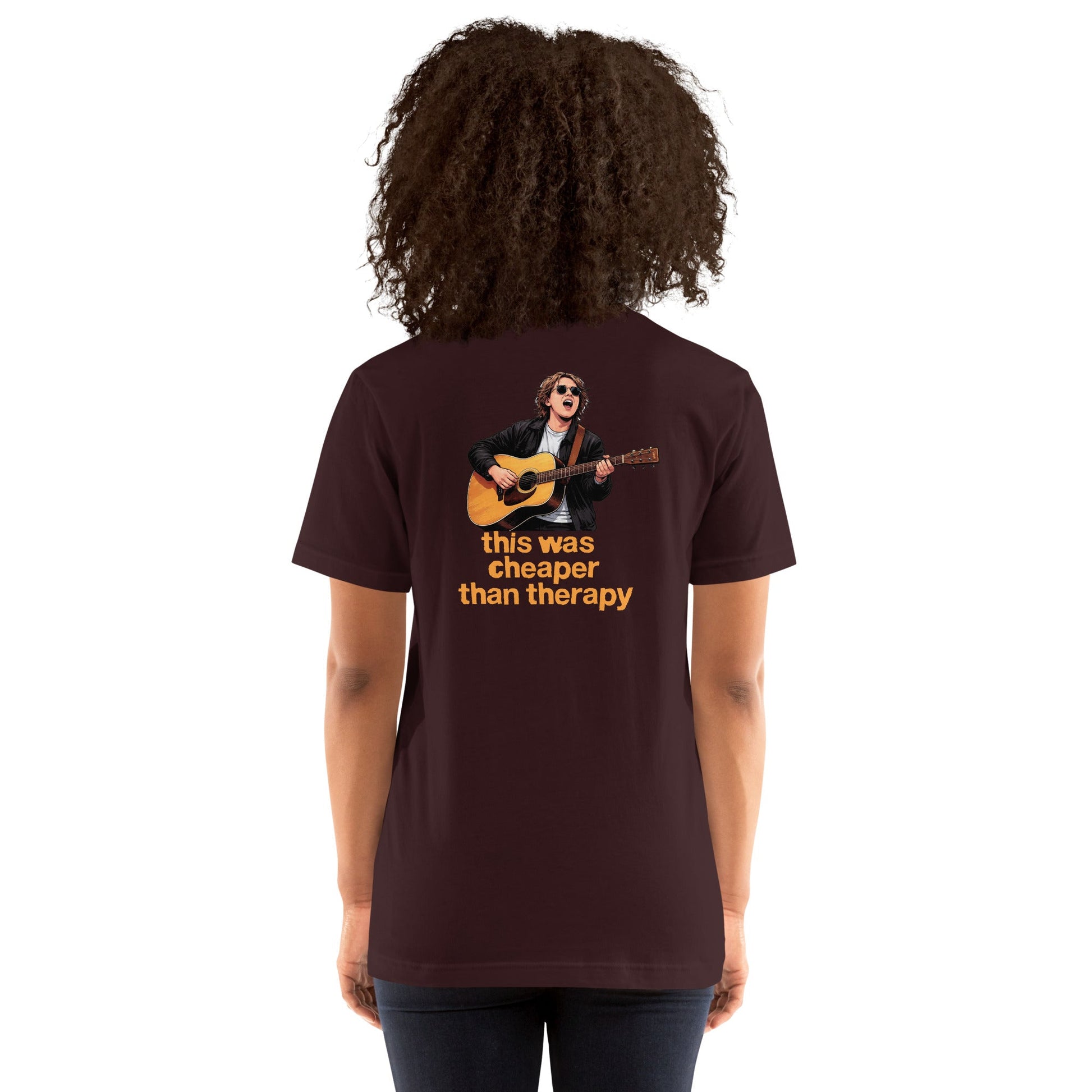 Lewis Capaldi Unisex T-Shirt - This Was Cheaper Than Therapy - Funny Quotes alcyone213k