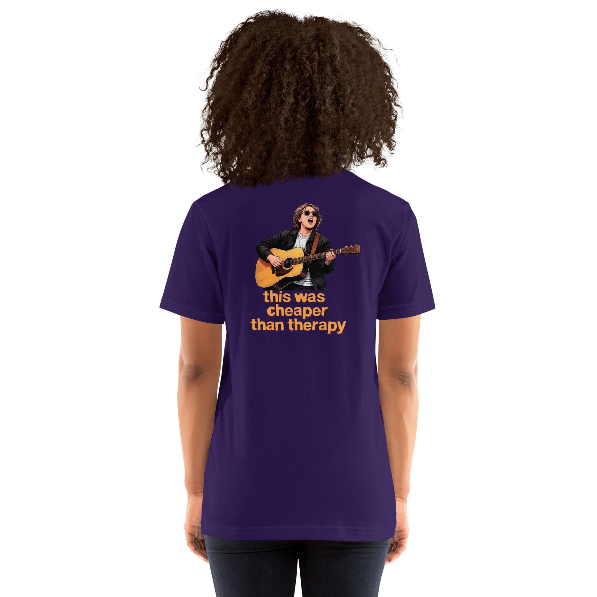 Lewis Capaldi Unisex T-Shirt - This Was Cheaper Than Therapy - Funny Quotes alcyone213k
