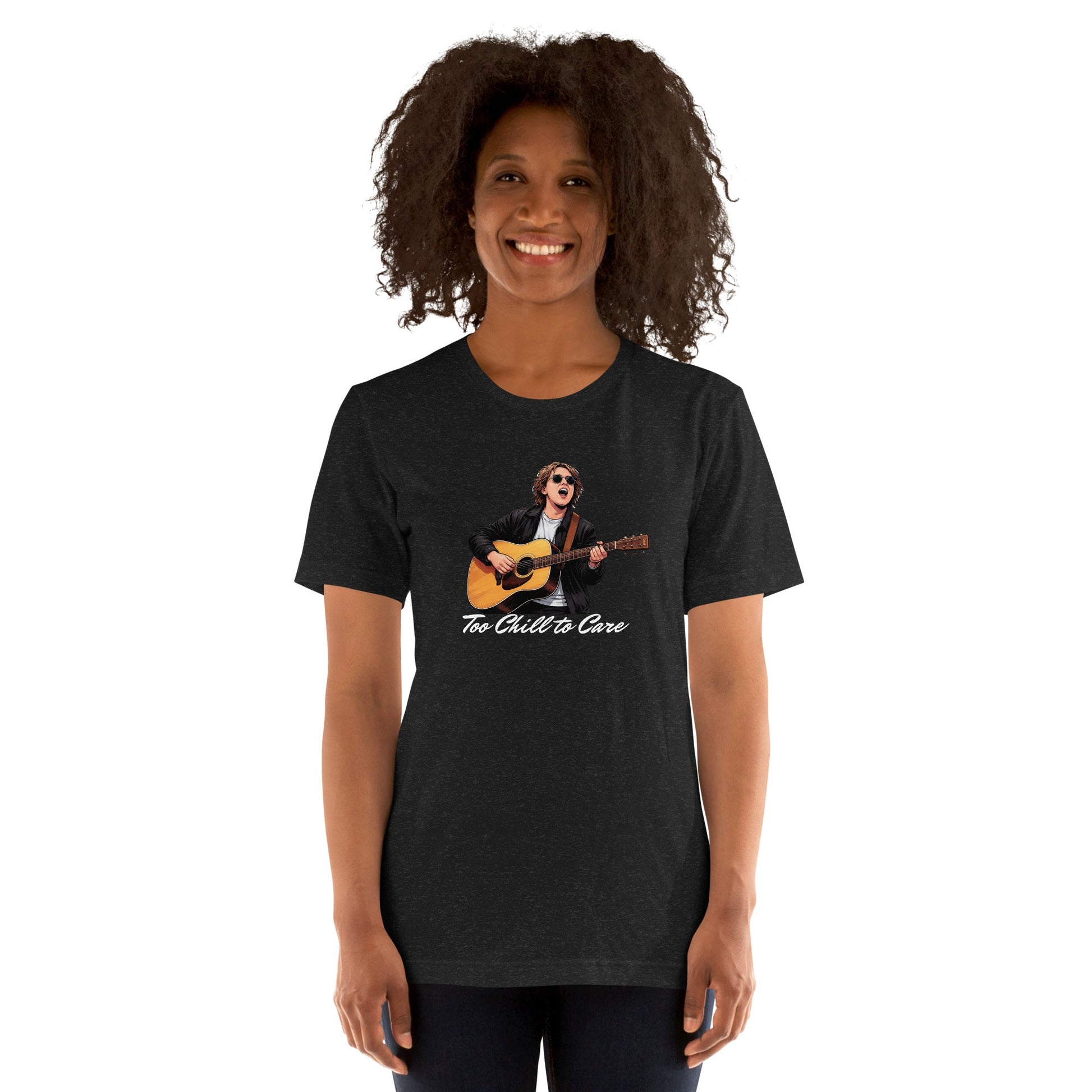 Lewis Capaldi Unisex T-Shirt - To Chill To Care - Funny Quotes alcyone213k