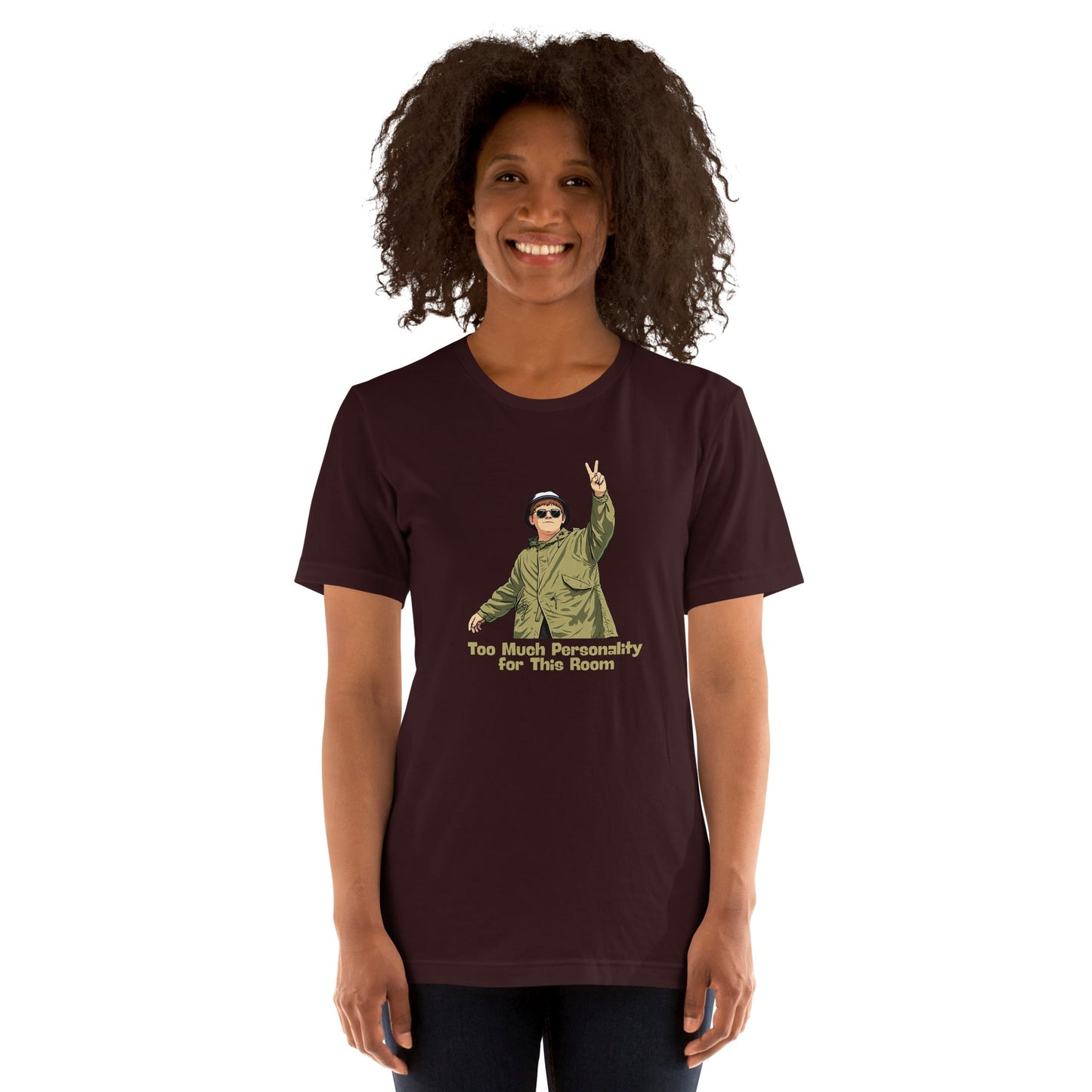 Lewis Capaldi Unisex T-Shirt - Too Much Personality - Funny Quotes alcyone213k