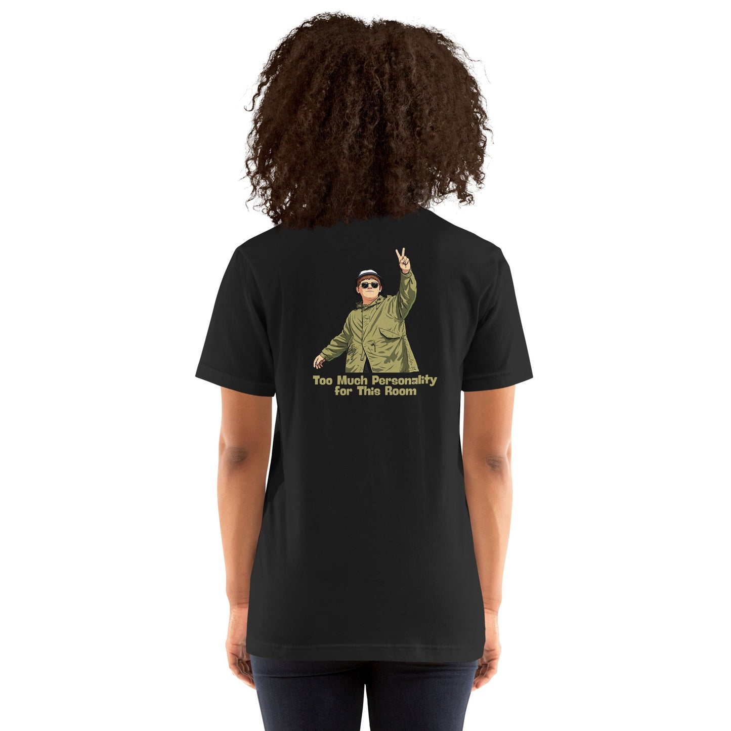 Lewis Capaldi Unisex T-Shirt - Too Much Personality - Funny Quotes alcyone213k