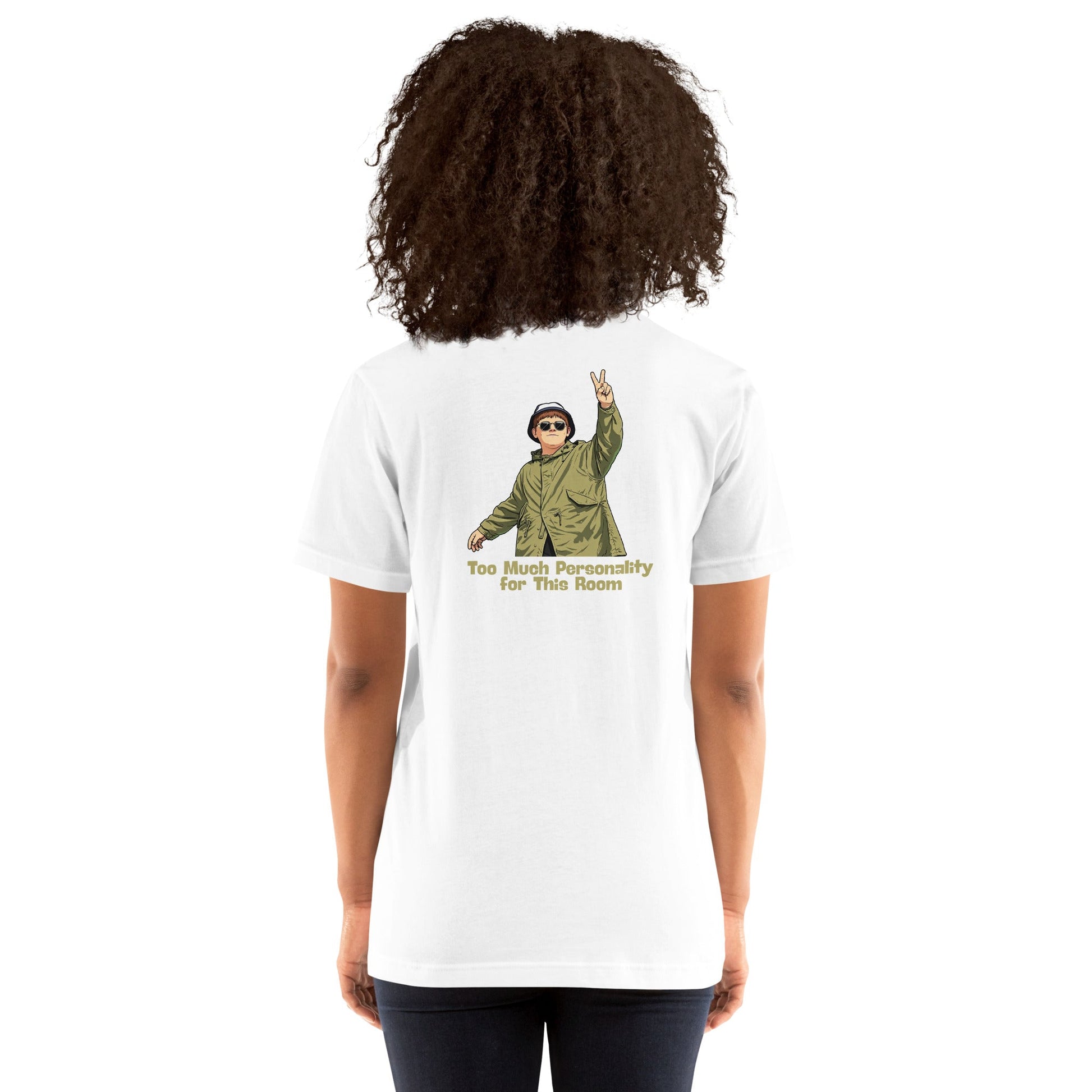 Lewis Capaldi Unisex T-Shirt - Too Much Personality - Funny Quotes alcyone213k