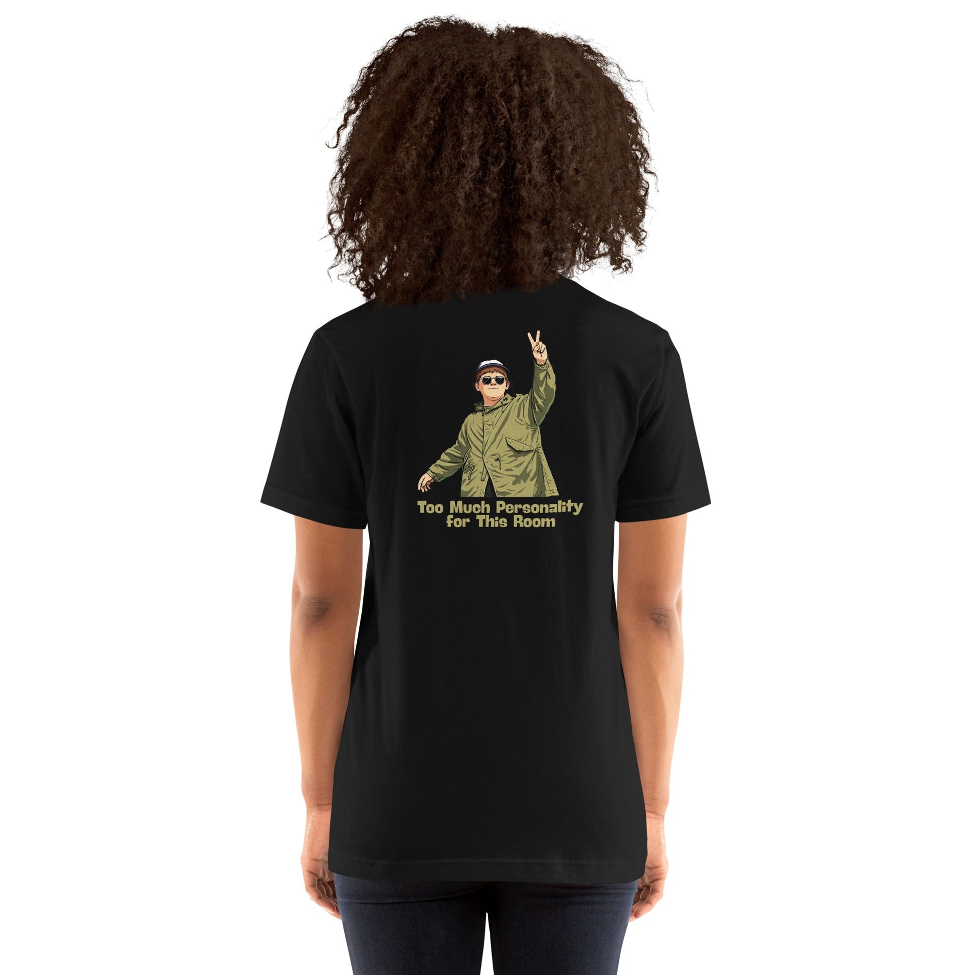 Lewis Capaldi Unisex T-Shirt - Too Much Personality - Funny Quotes alcyone213k