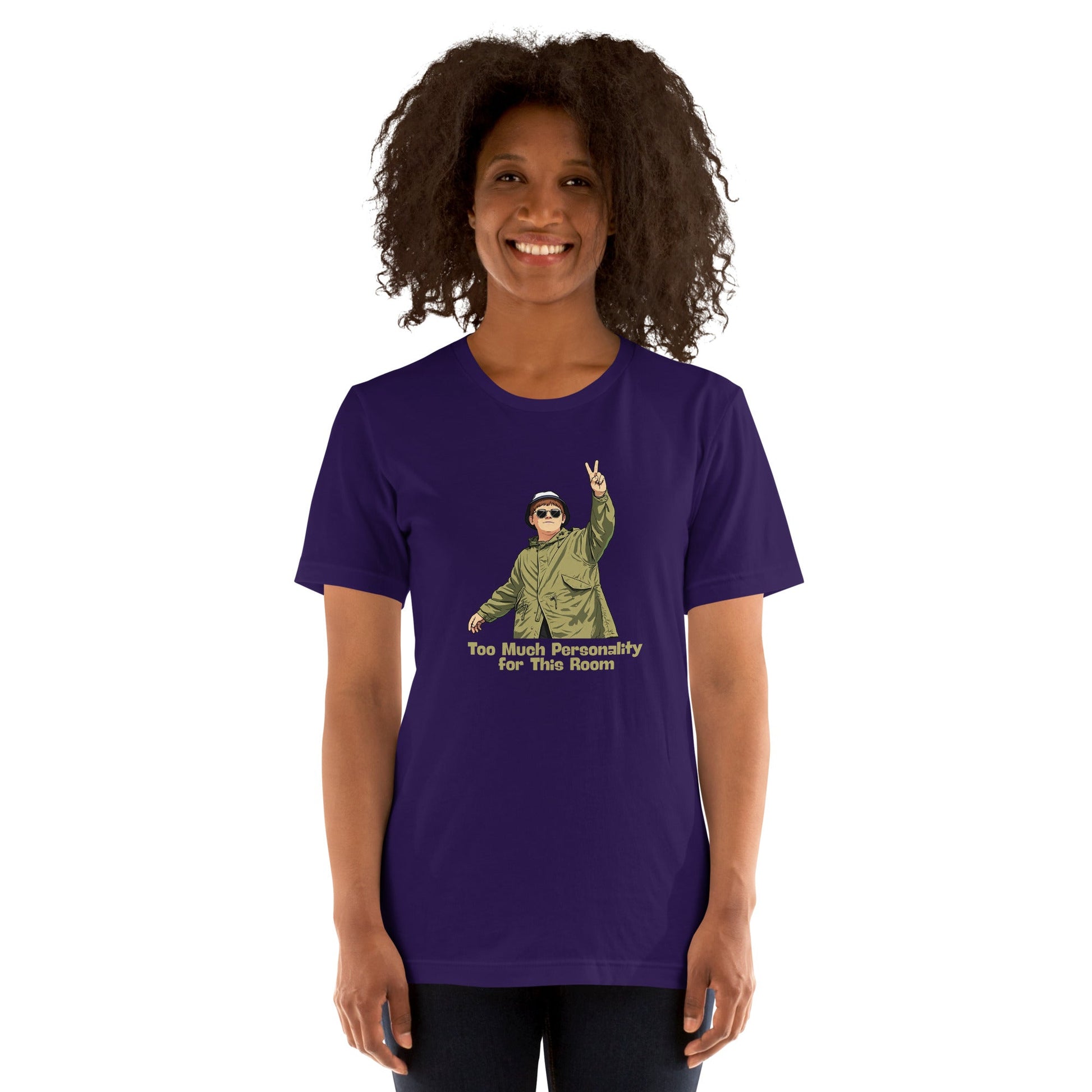 Lewis Capaldi Unisex T-Shirt - Too Much Personality - Funny Quotes alcyone213k