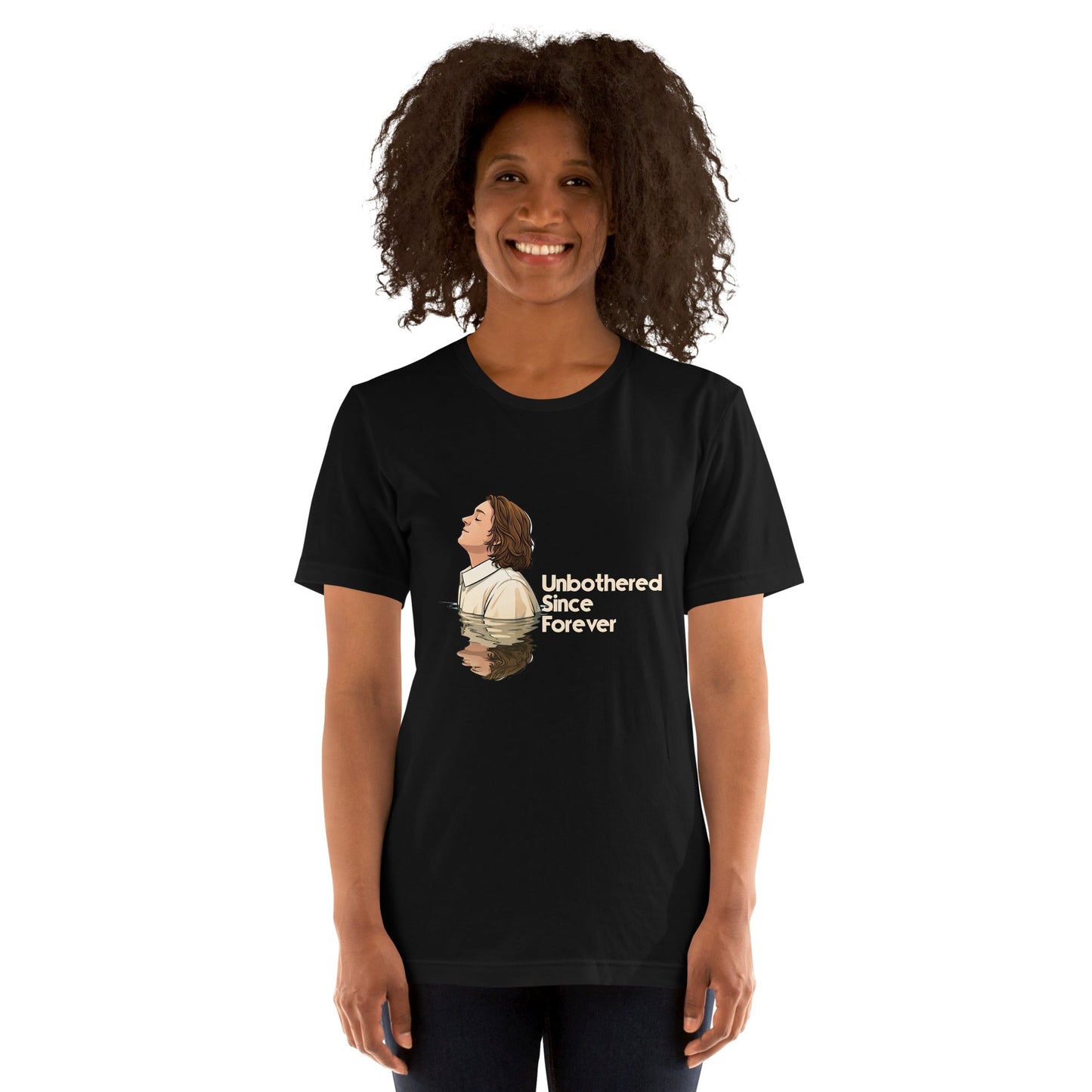 Lewis Capaldi Unisex T-Shirt - Unbothered Since Forever - Funny Quotes alcyone213k