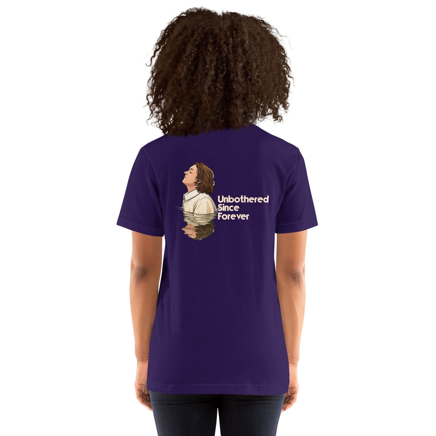 Lewis Capaldi Unisex T-Shirt - Unbothered Since Forever - Funny Quotes alcyone213k