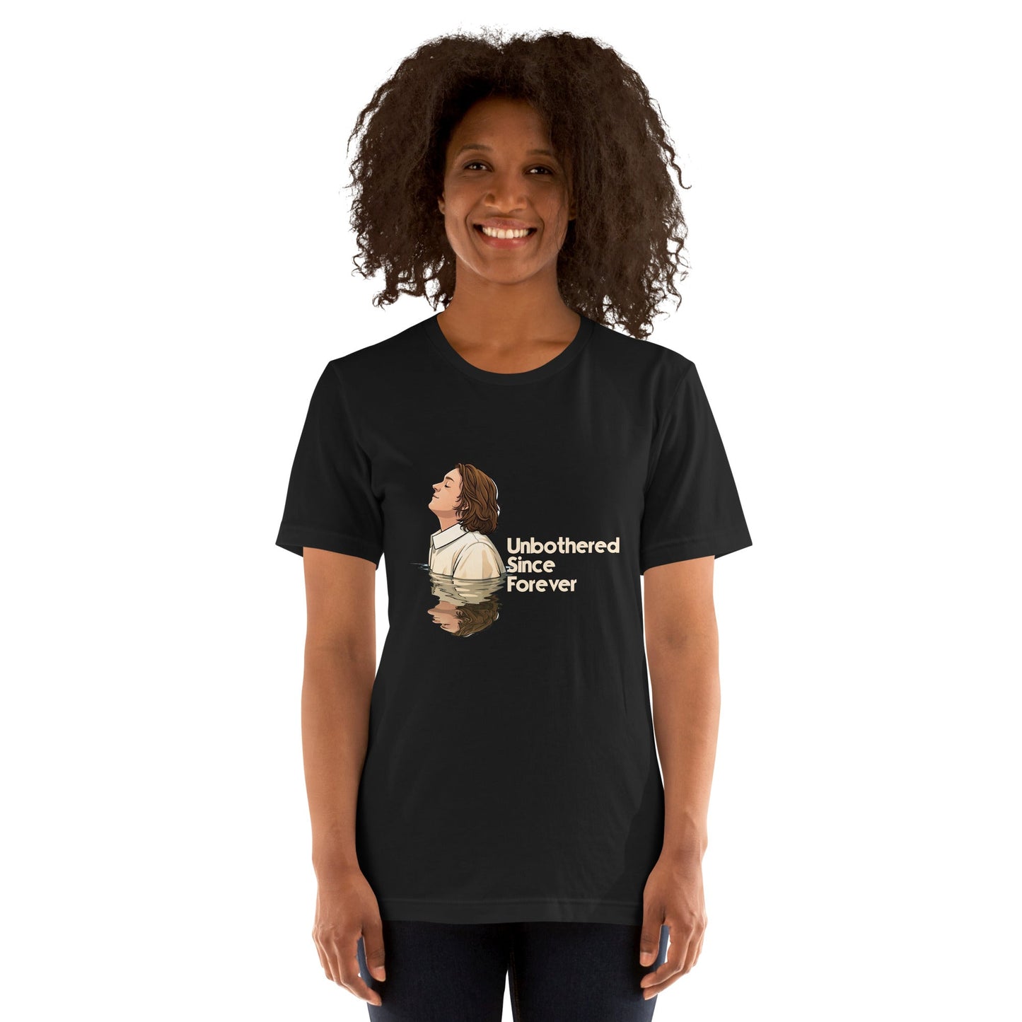 Lewis Capaldi Unisex T-Shirt - Unbothered Since Forever - Funny Quotes alcyone213k
