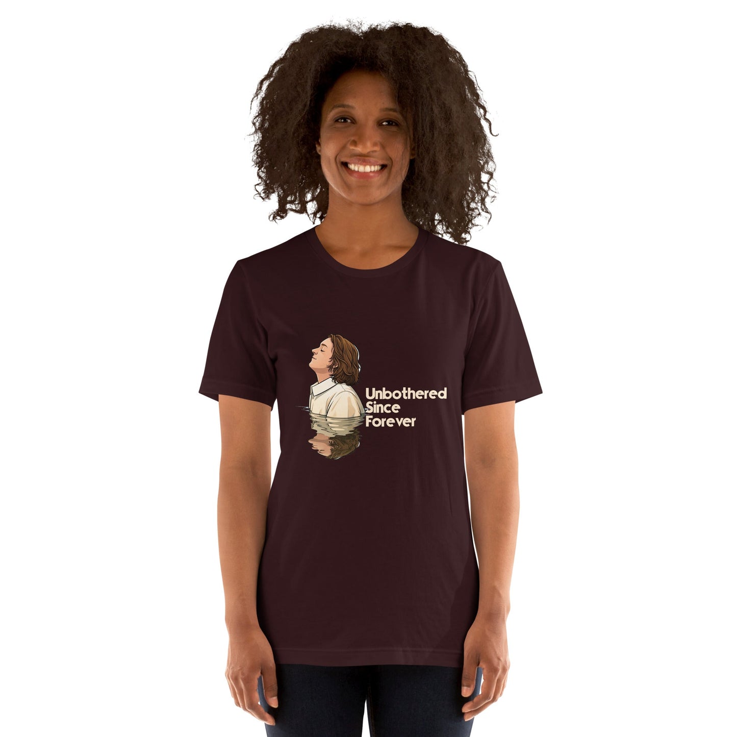 Lewis Capaldi Unisex T-Shirt - Unbothered Since Forever - Funny Quotes alcyone213k
