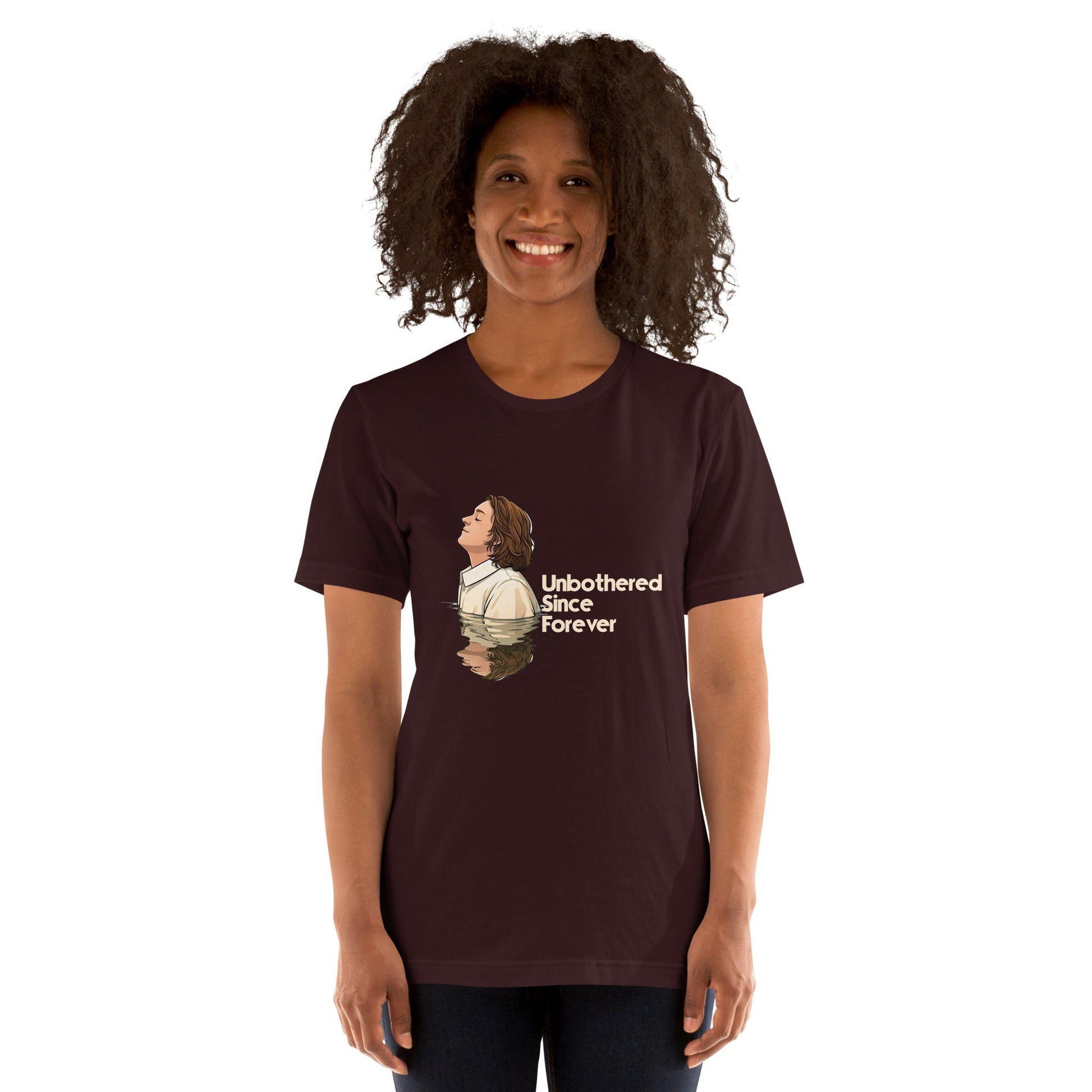 Lewis Capaldi Unisex T-Shirt - Unbothered Since Forever - Funny Quotes alcyone213k