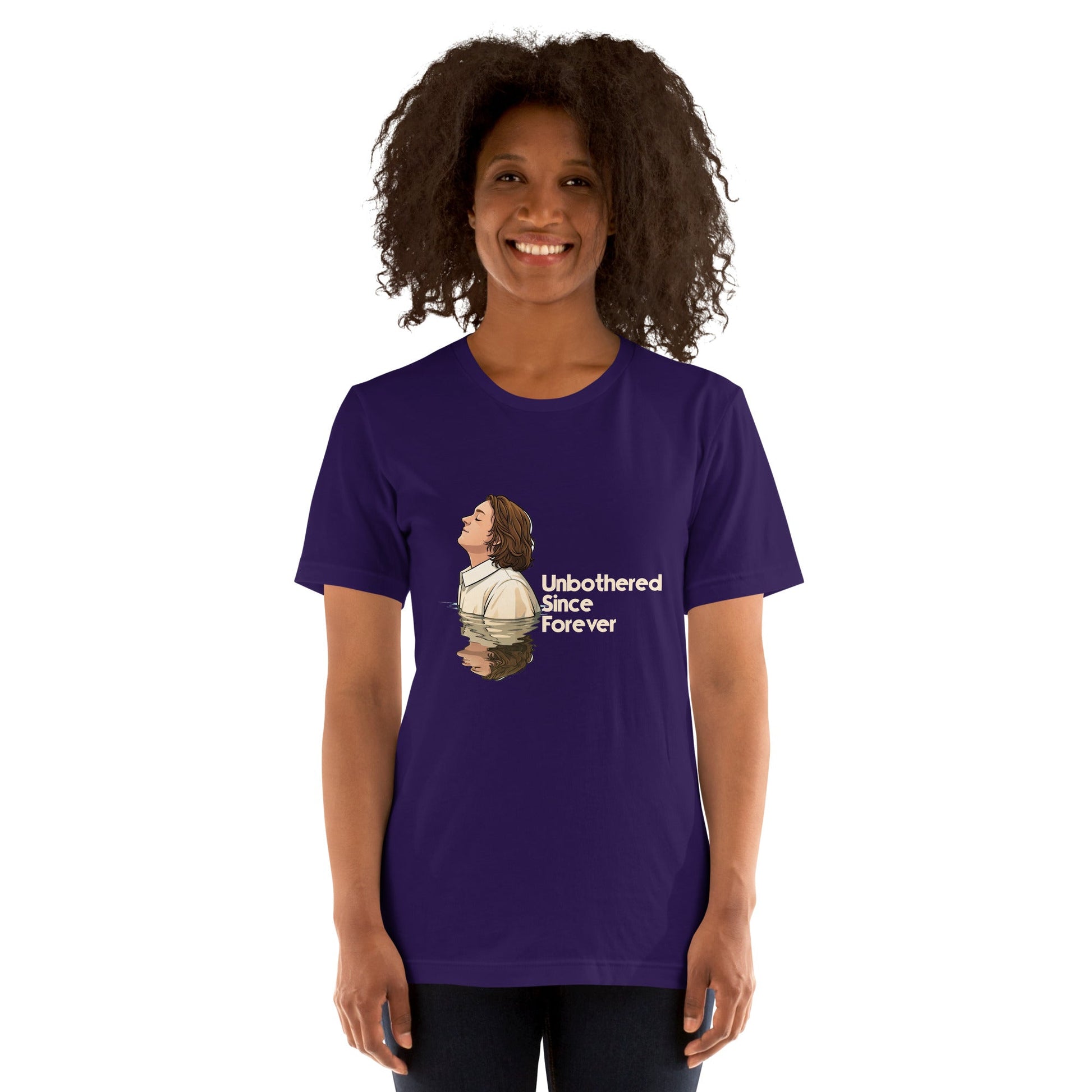 Lewis Capaldi Unisex T-Shirt - Unbothered Since Forever - Funny Quotes alcyone213k