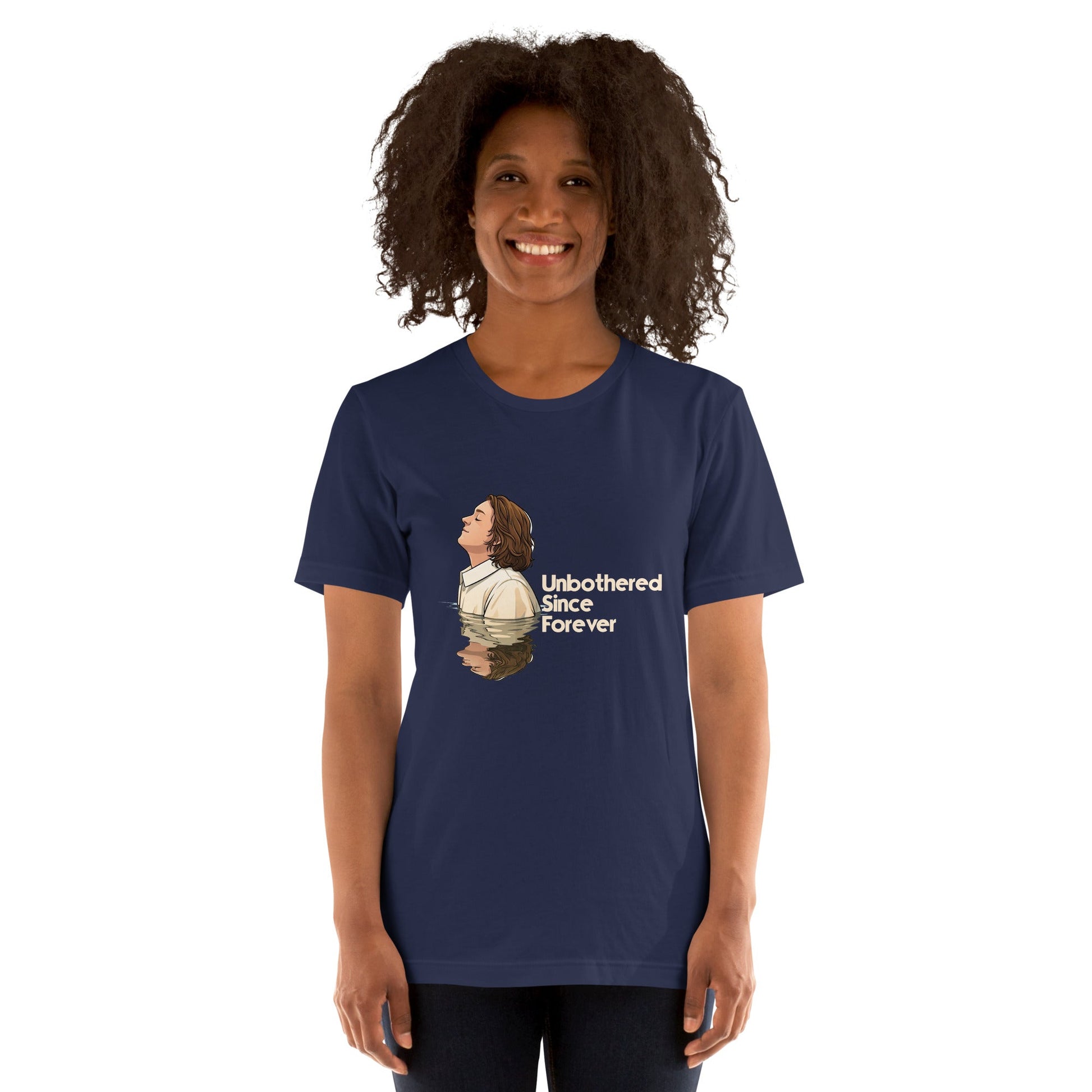 Lewis Capaldi Unisex T-Shirt - Unbothered Since Forever - Funny Quotes alcyone213k