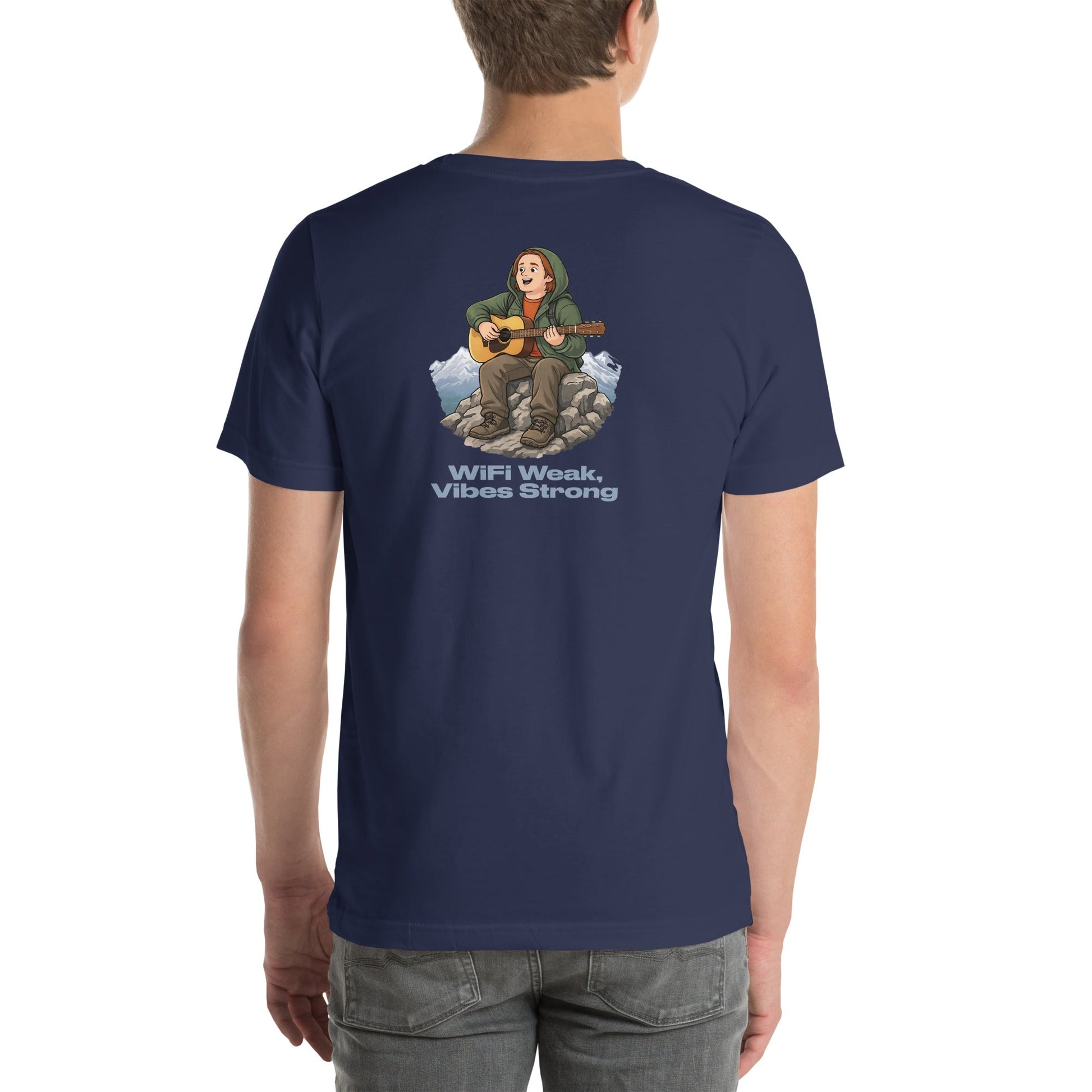 Lewis Capaldi WiFi Weak T-Shirt - Unisex Funny Quotes with Strong Vibes alcyone213k