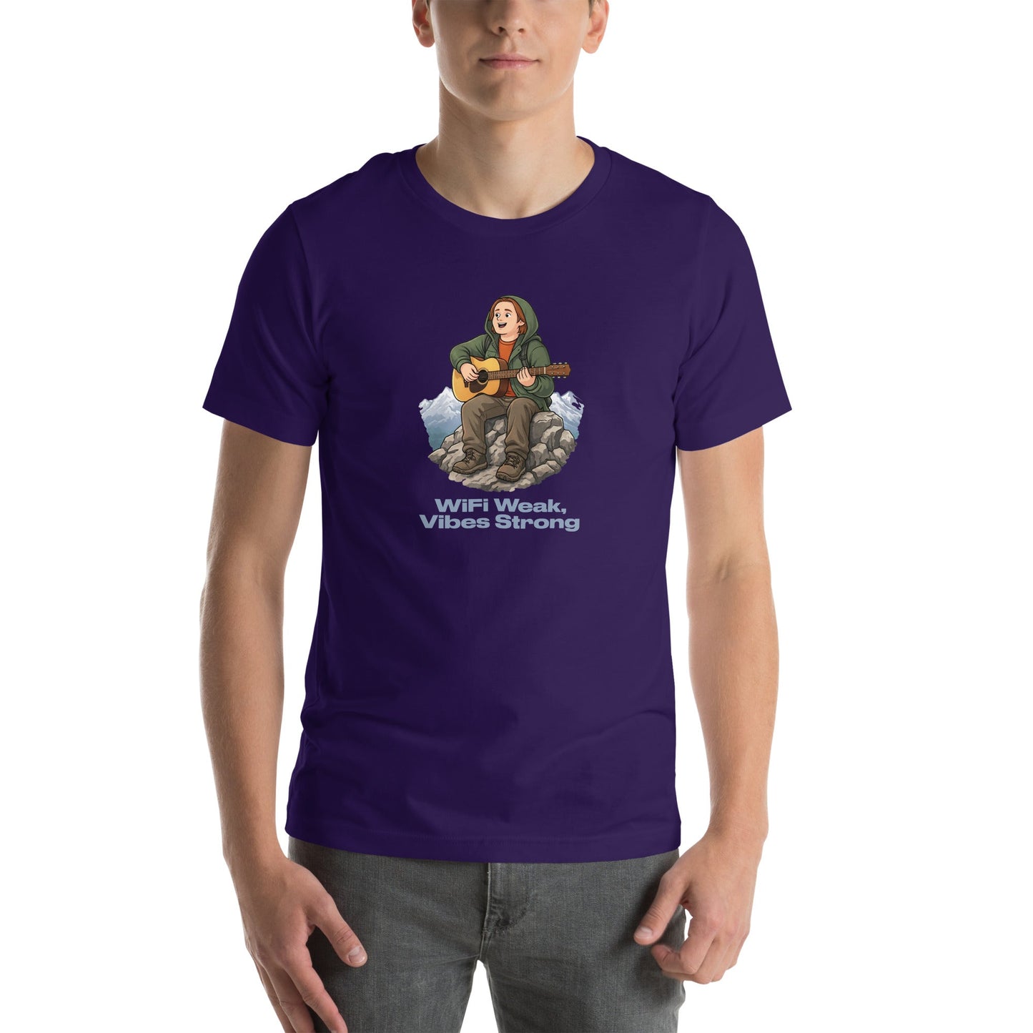 Lewis Capaldi WiFi Weak T-Shirt - Unisex Funny Quotes with Strong Vibes alcyone213k