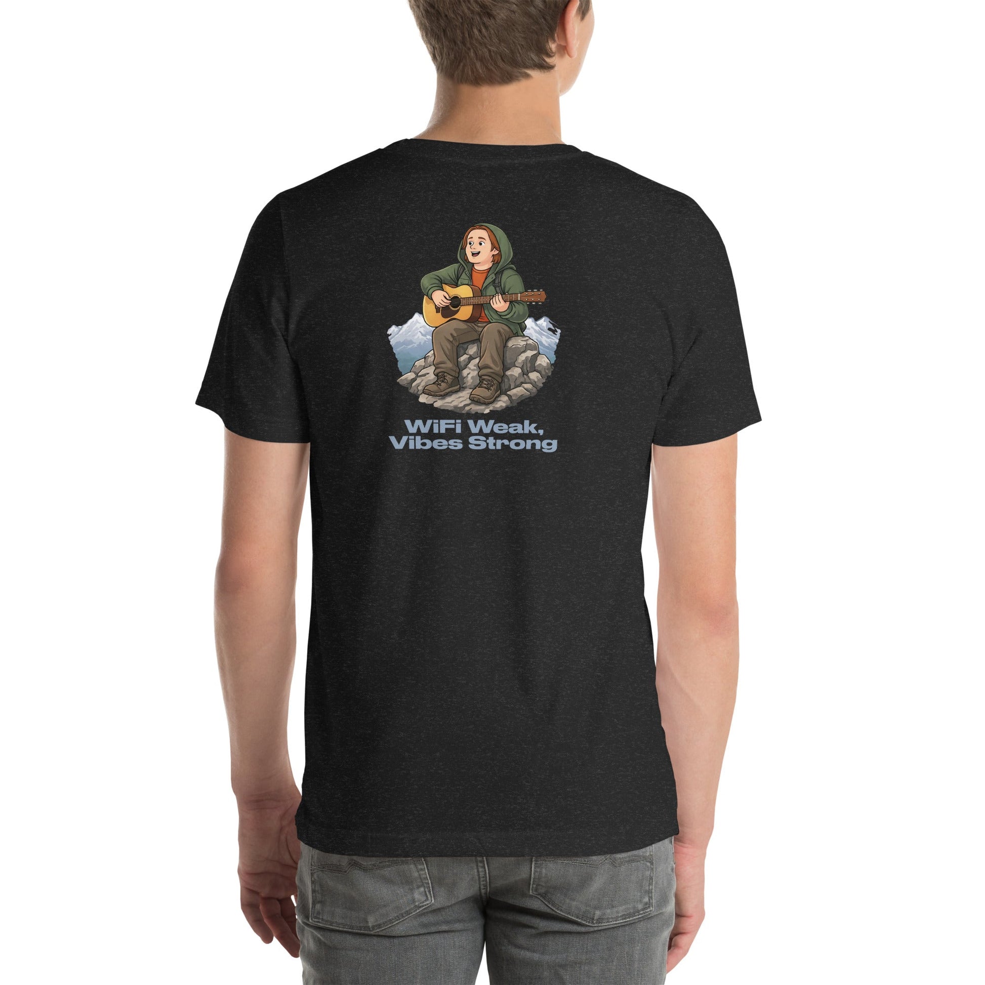 Lewis Capaldi WiFi Weak T-Shirt - Unisex Funny Quotes with Strong Vibes alcyone213k