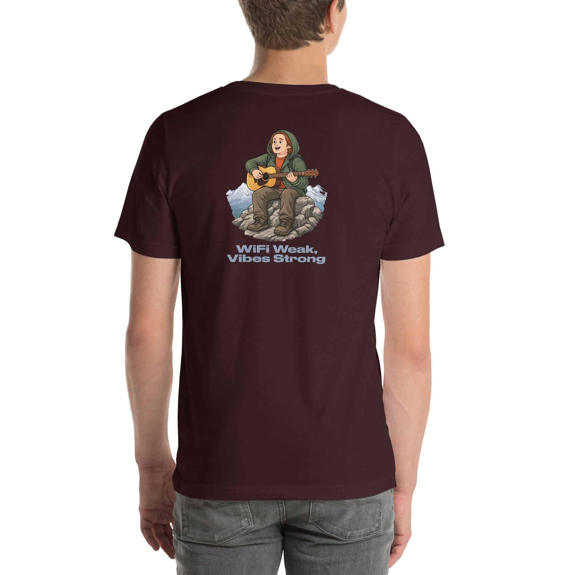 Lewis Capaldi WiFi Weak T-Shirt - Unisex Funny Quotes with Strong Vibes alcyone213k