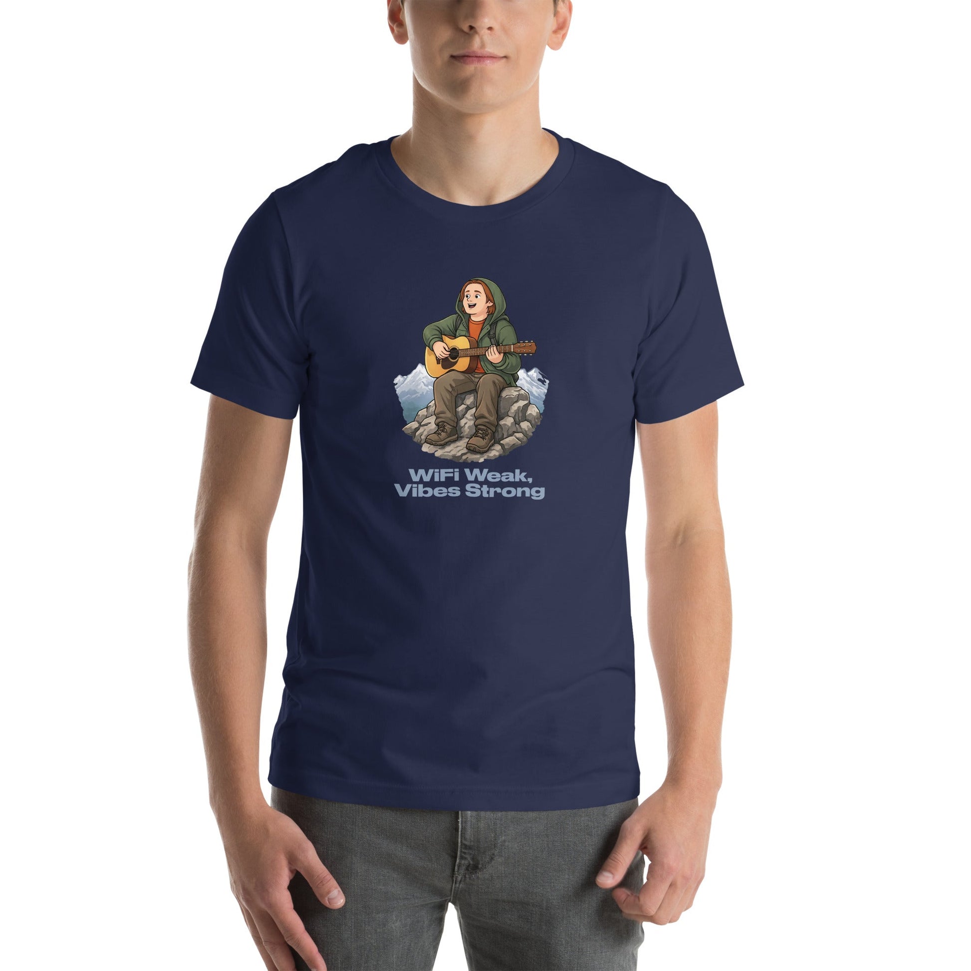 Lewis Capaldi WiFi Weak T-Shirt - Unisex Funny Quotes with Strong Vibes alcyone213k