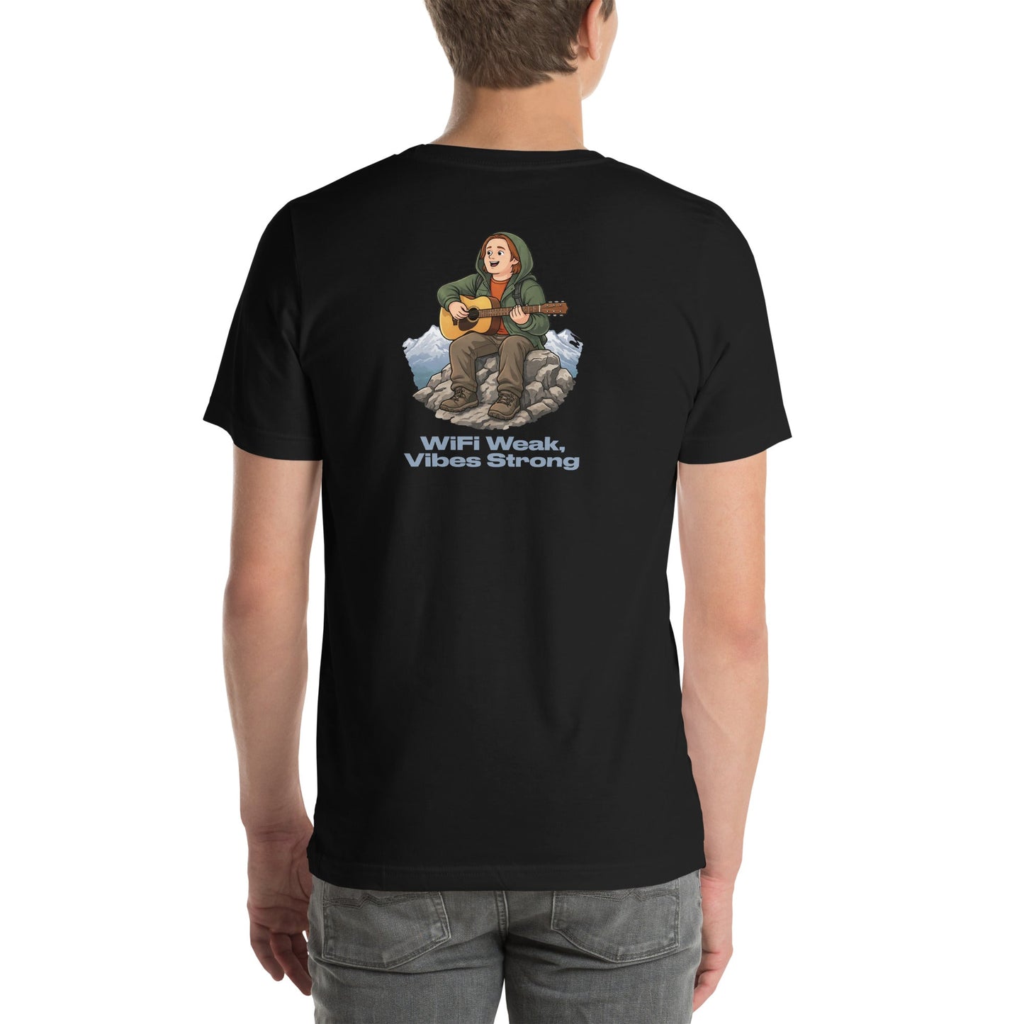 Lewis Capaldi WiFi Weak T-Shirt - Unisex Funny Quotes with Strong Vibes alcyone213k