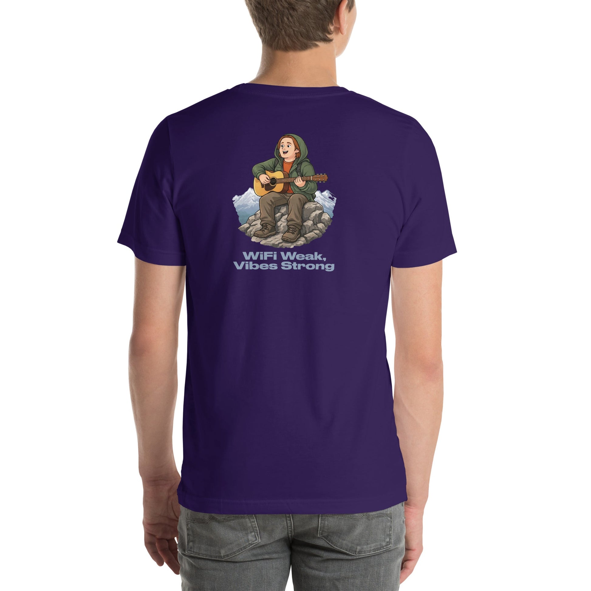 Lewis Capaldi WiFi Weak T-Shirt - Unisex Funny Quotes with Strong Vibes alcyone213k