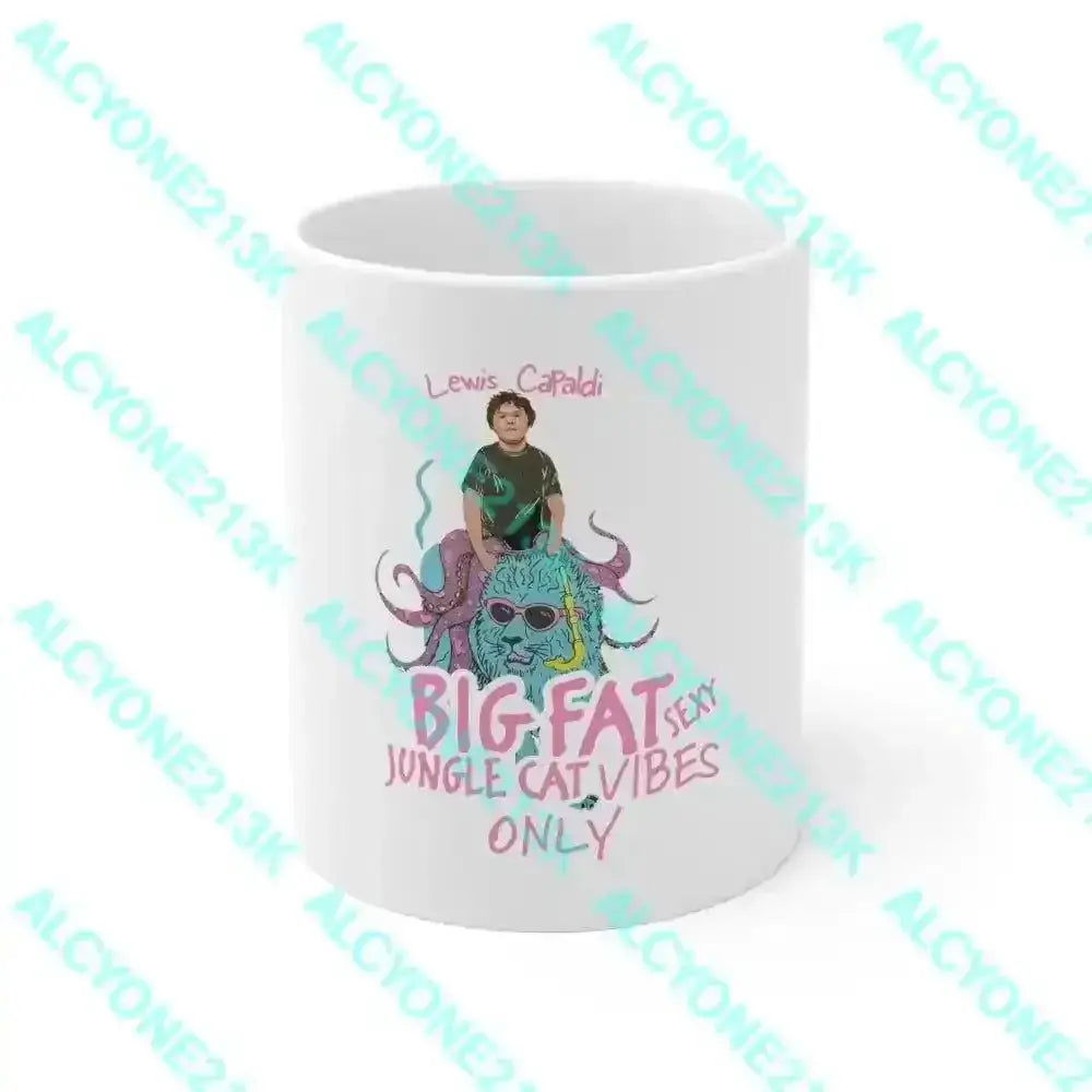 Lewis Capaldi 11oz White Mug - Official Merch for Fans of the Scottish Singer  Songwriter - Alcyone213k - 