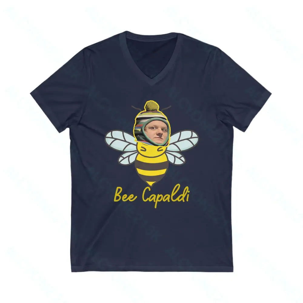 Lewis Capaldi Unisex Jersey Short Sleeve V-Neck Tee - Alcyone213k - 