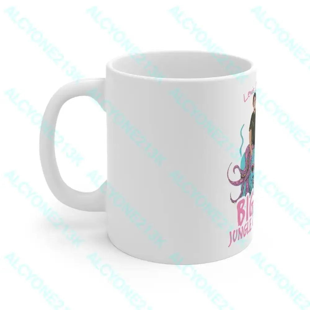 Lewis Capaldi White Mug - 11oz  Perfect Gift for Music Lovers - Alcyone213k - 