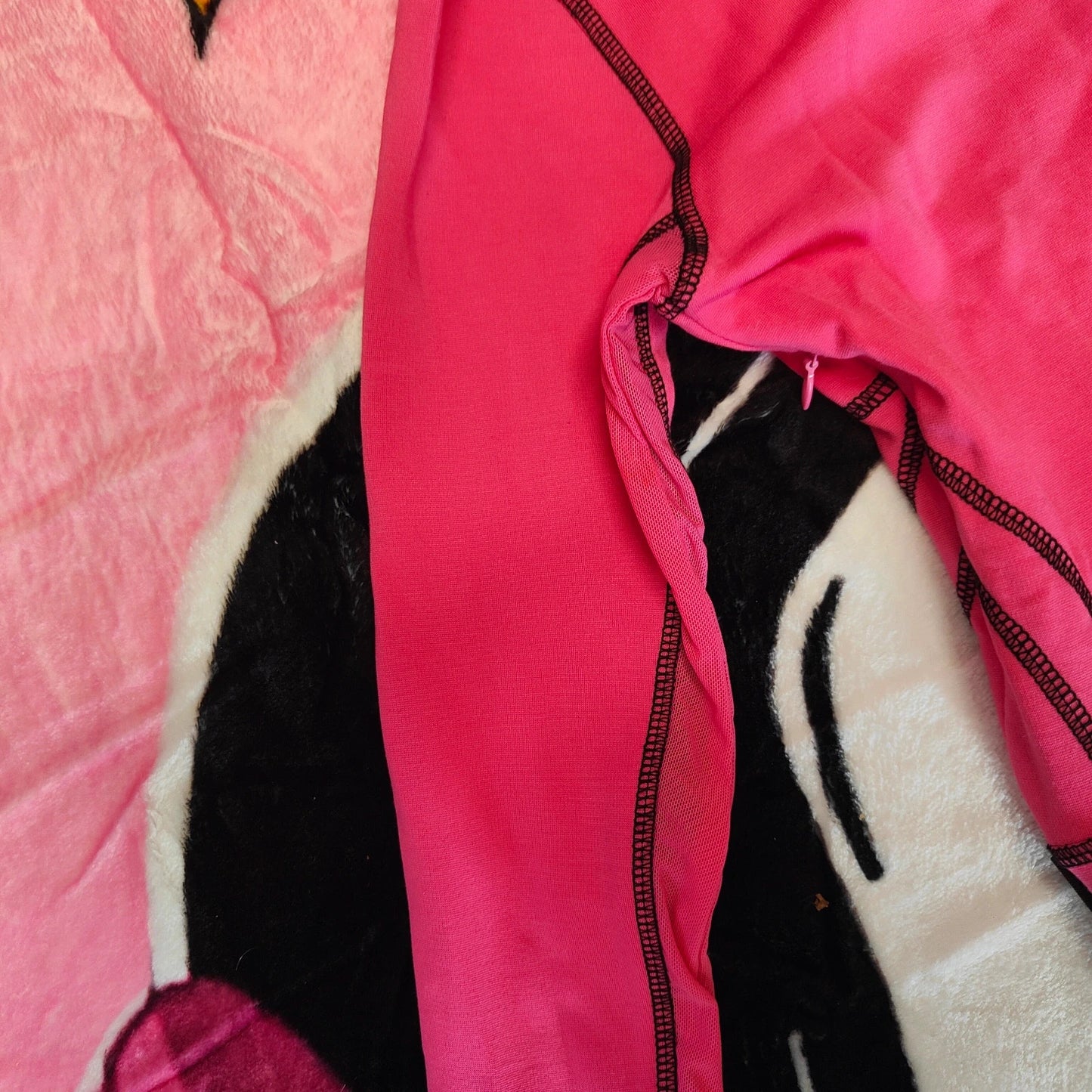 Manière De Voir Pink Zip Bodycon Mini Dress Size 8 Cut Out Belted Stretch alcyone213k